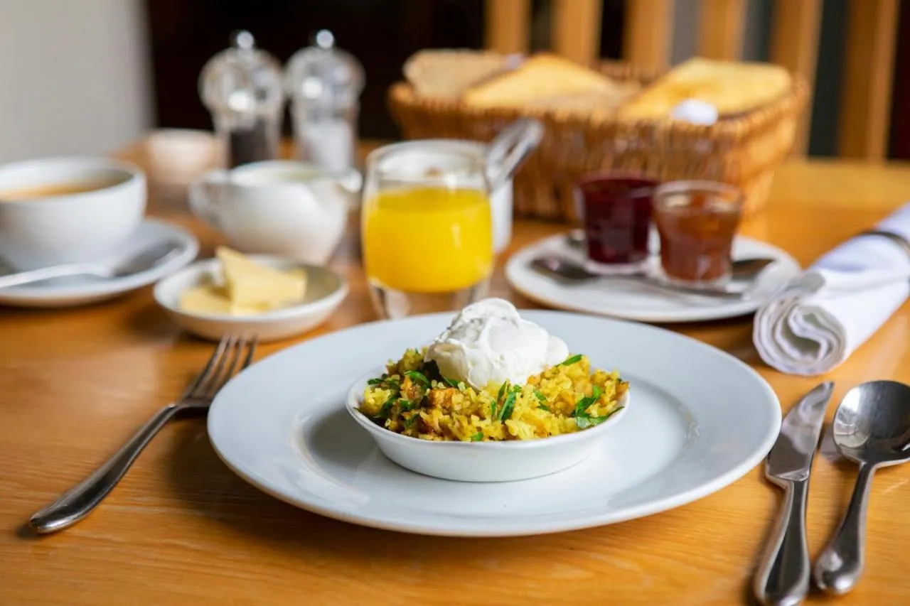 Breakfast in Trigony Hotel and Garden Spa