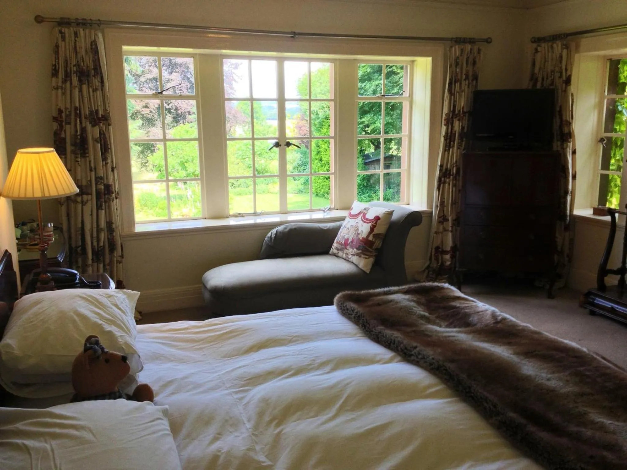 Bedroom, Bed in Trigony Hotel and Garden Spa