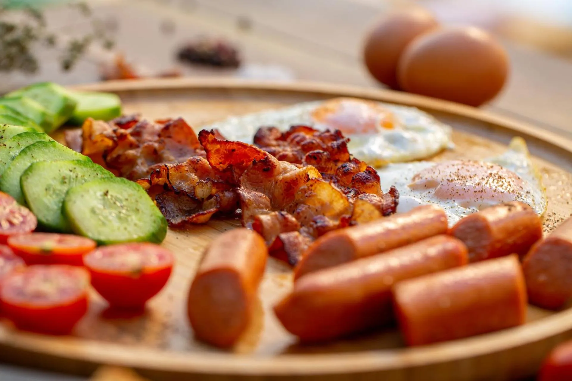 Food close-up in Pavlos Hotel