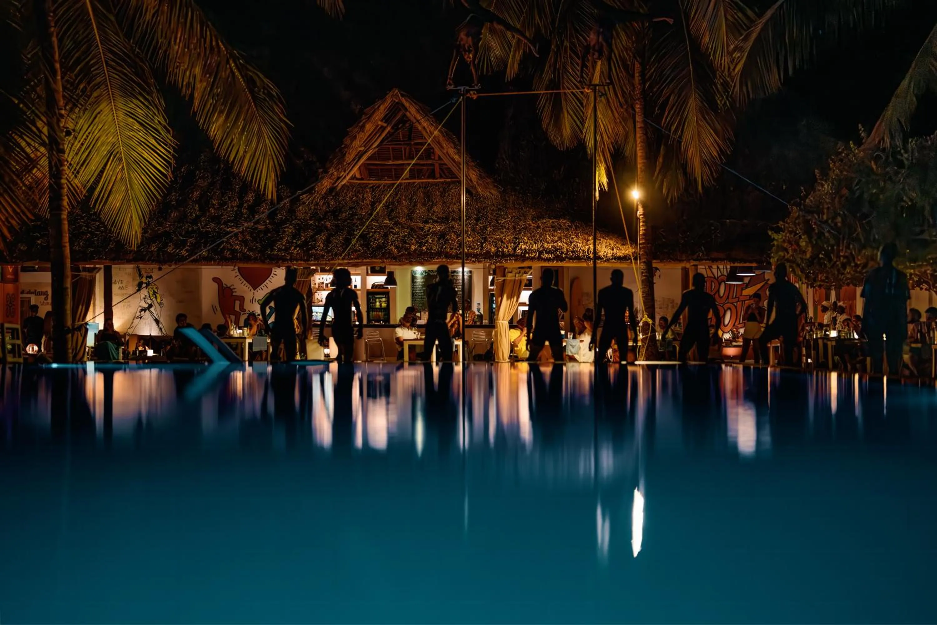 Night in The Loop Beach Resort