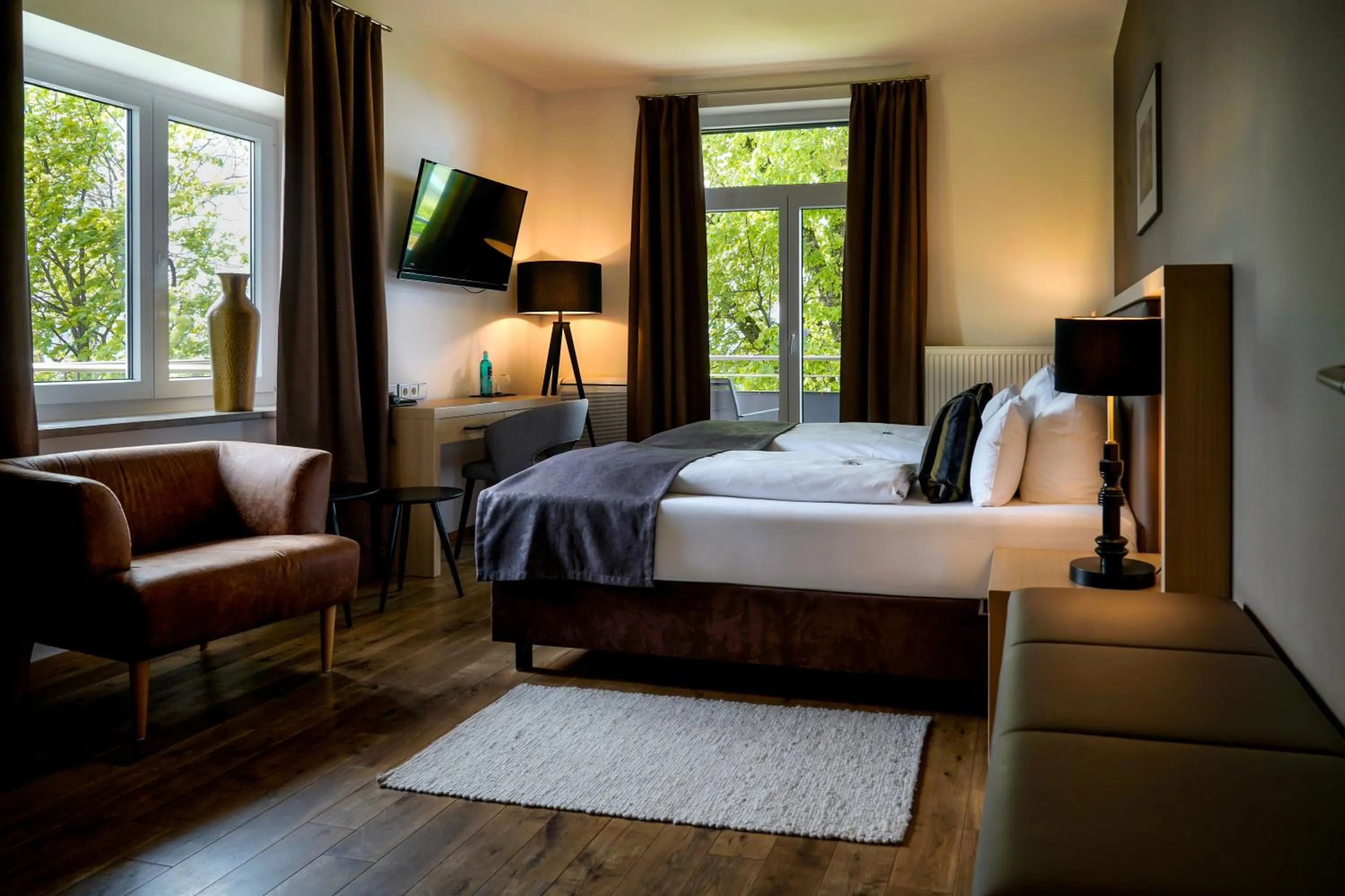 Bed in Bodensee-Hotel Sonnenhof