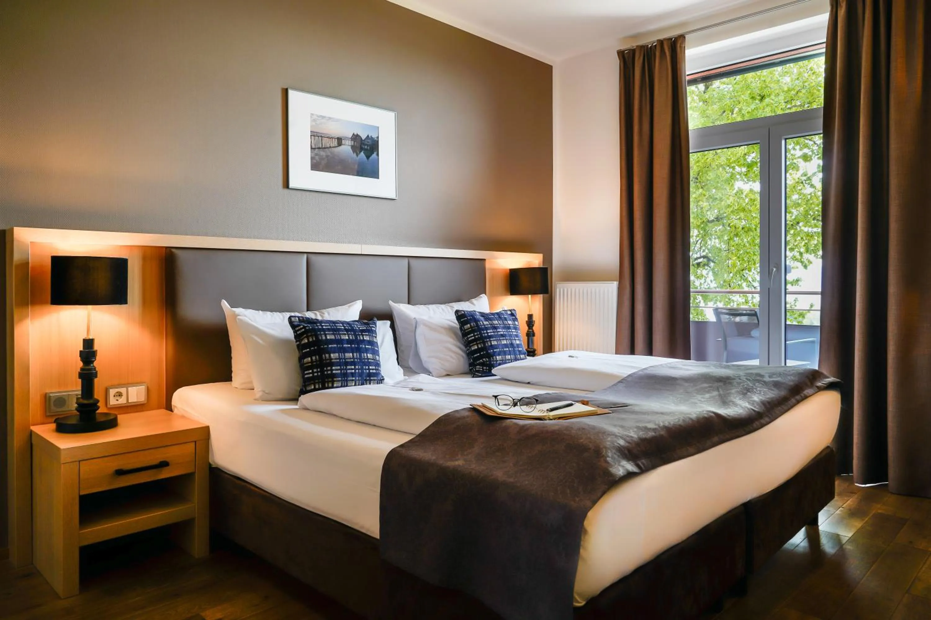 Bed in Bodensee-Hotel Sonnenhof