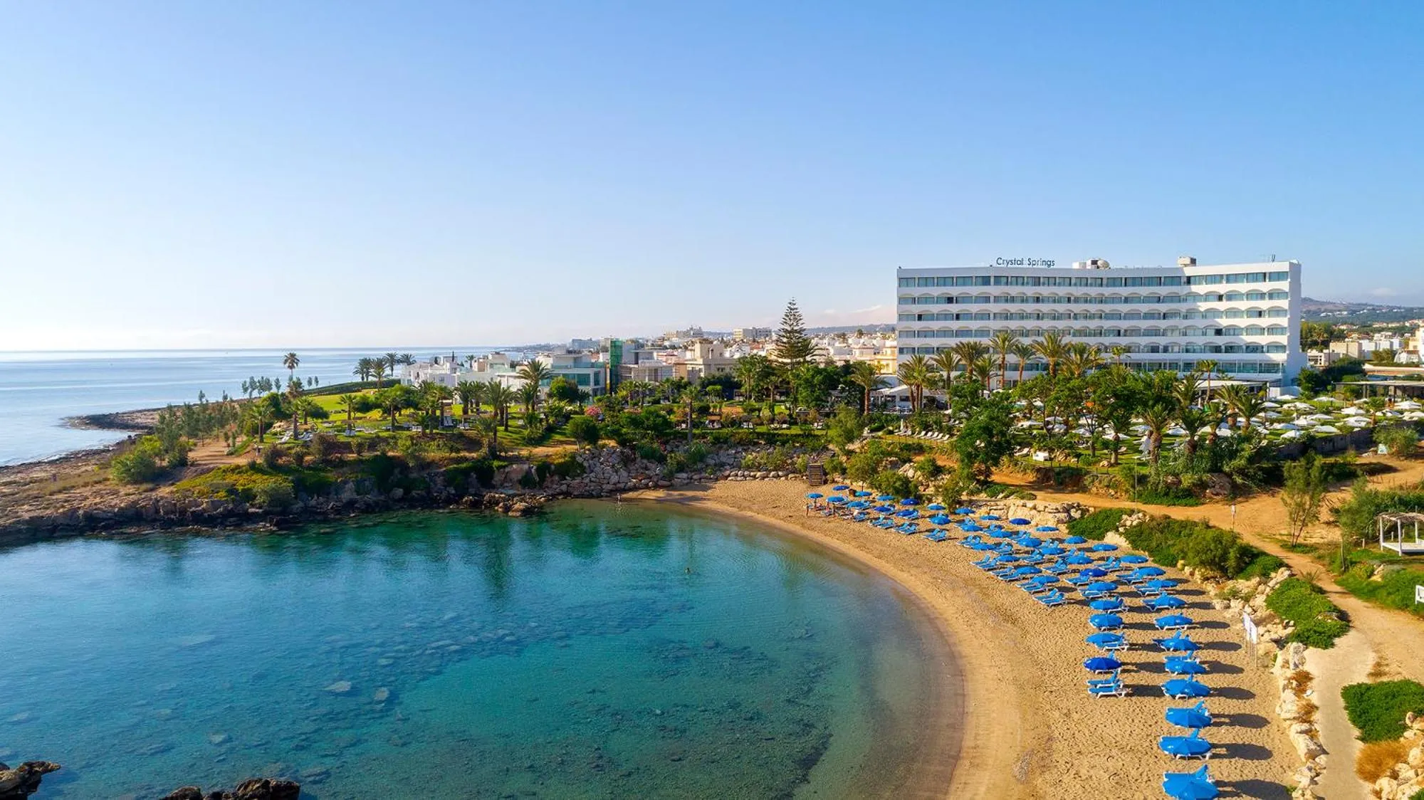 Natural landscape in Crystal Springs Beach Hotel