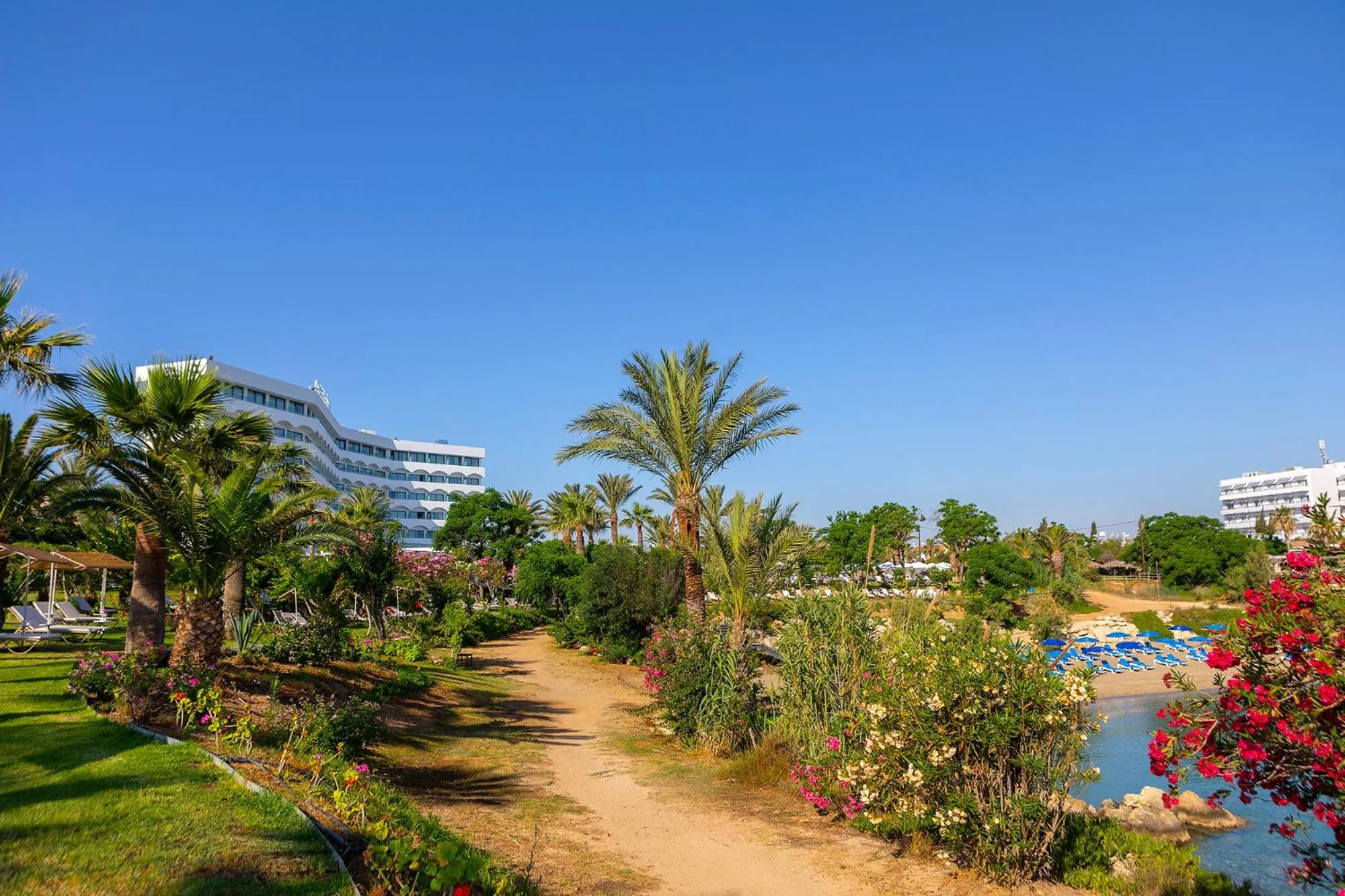 Natural landscape in Crystal Springs Beach Hotel