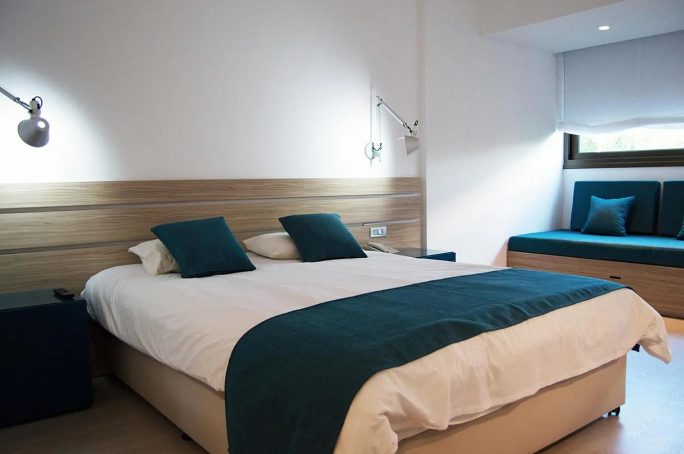 Bed in Crystal Springs Beach Hotel