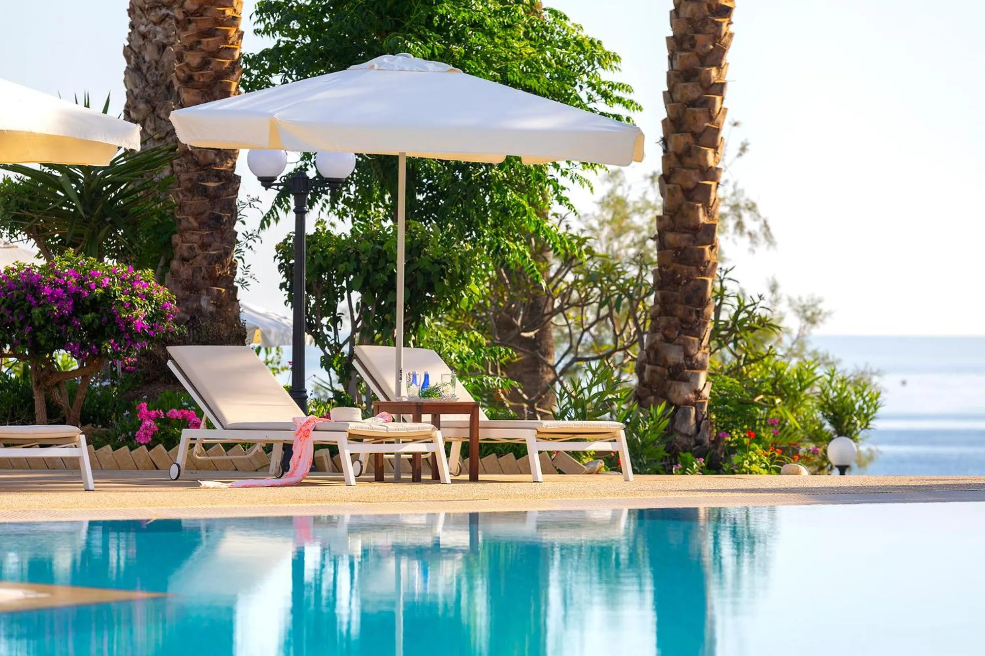 Garden in Crystal Springs Beach Hotel