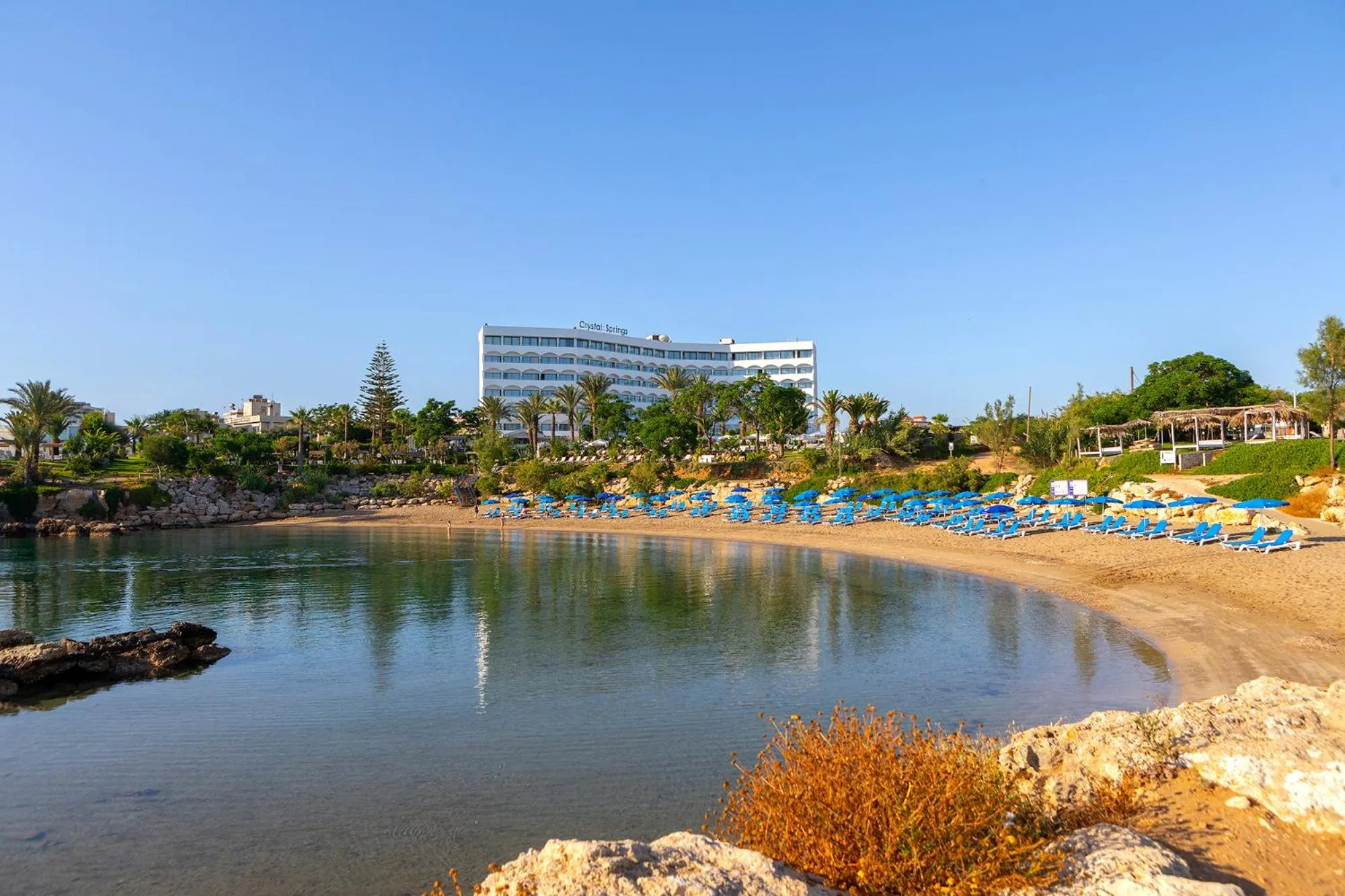 Natural landscape in Crystal Springs Beach Hotel
