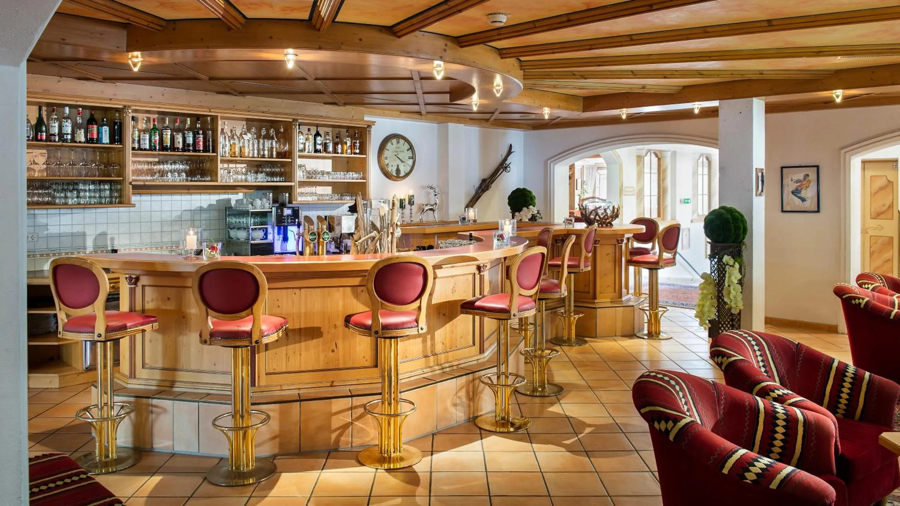 Lounge or bar in Hotel Gasteigerhof