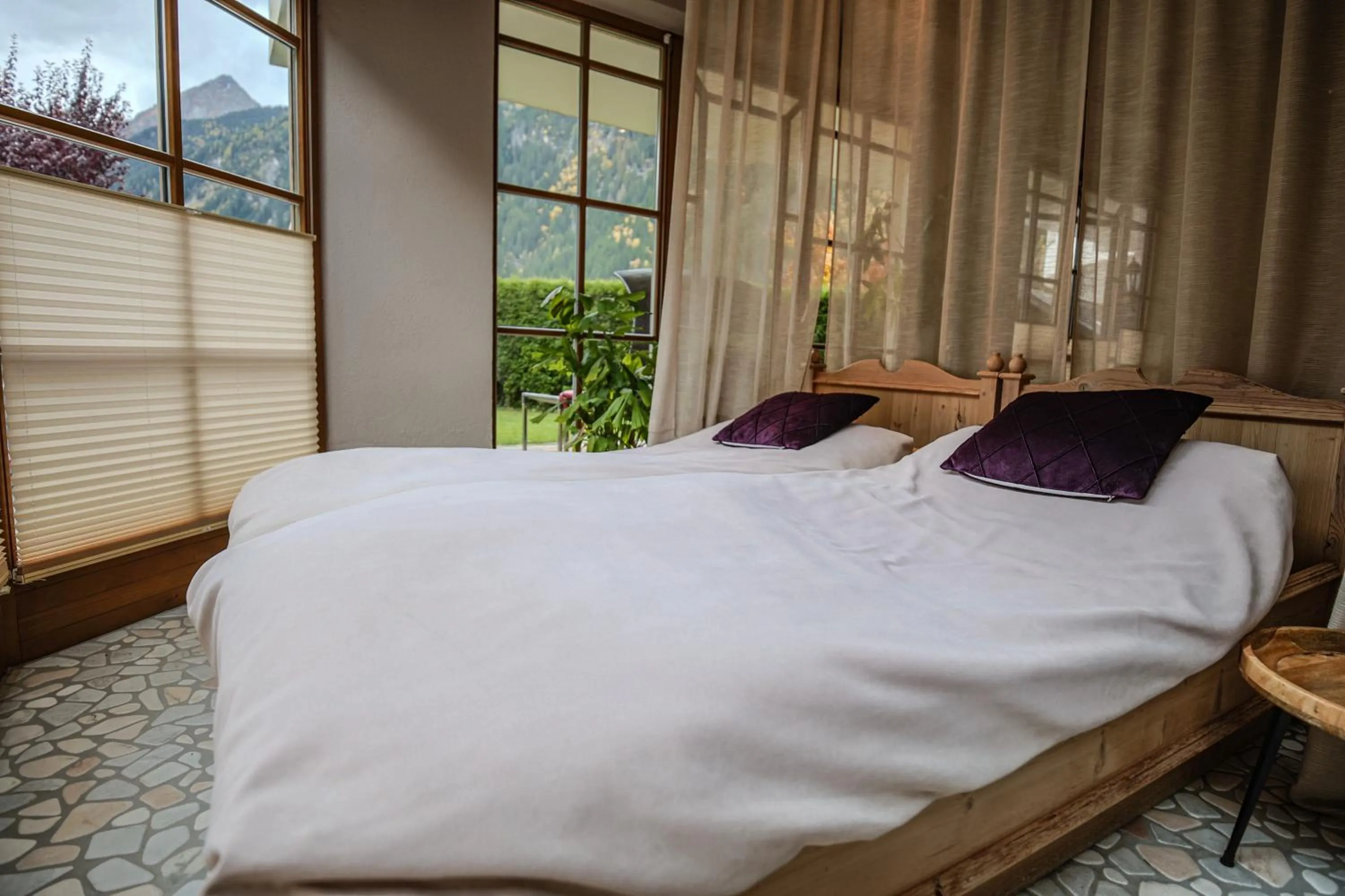 Bed in Hotel Gasteigerhof