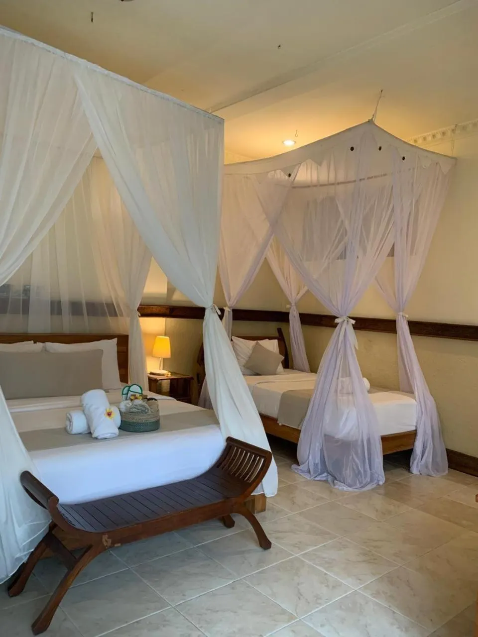 Bed in Ubud Aura Retreat