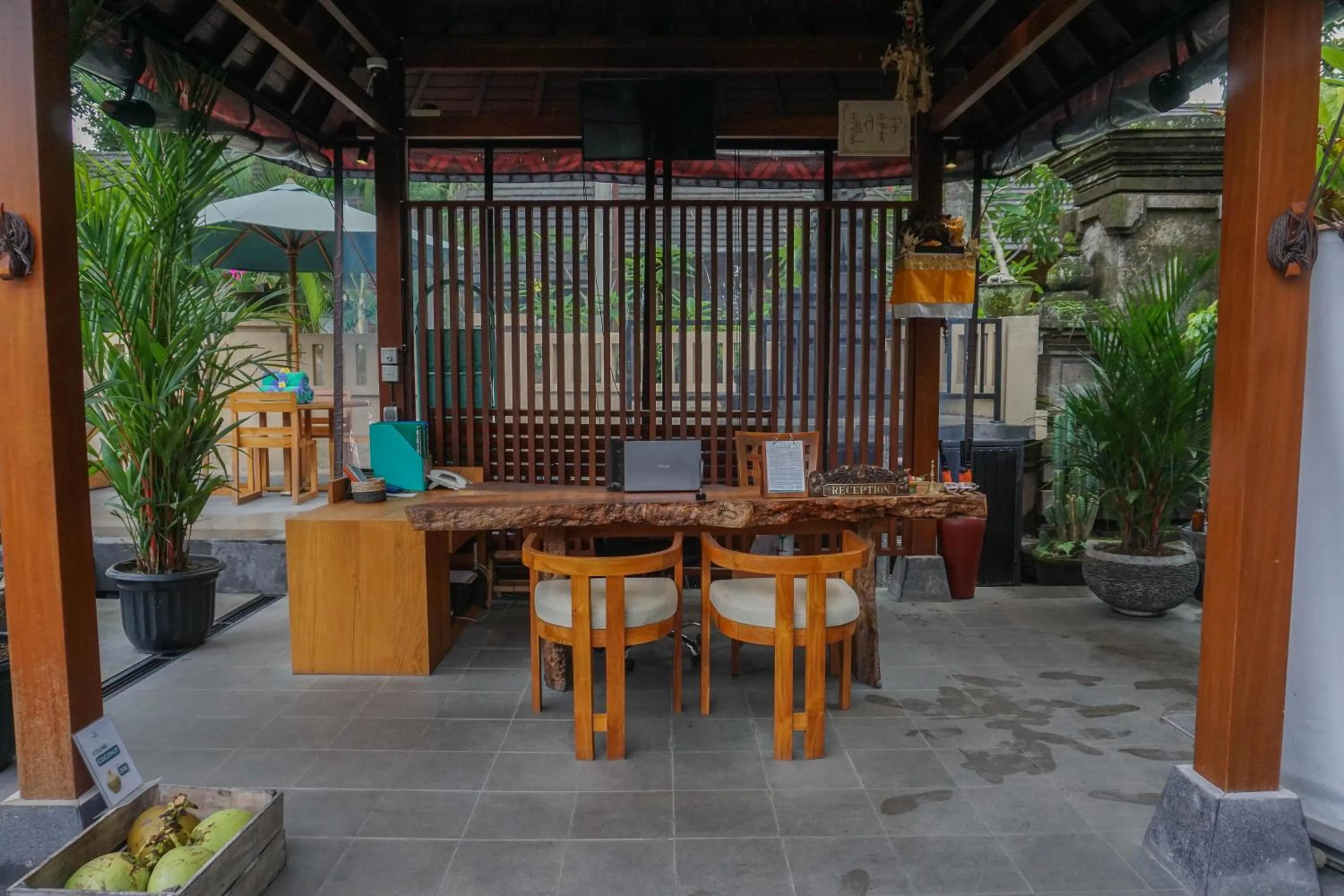 Lobby or reception in Ubud Aura Retreat