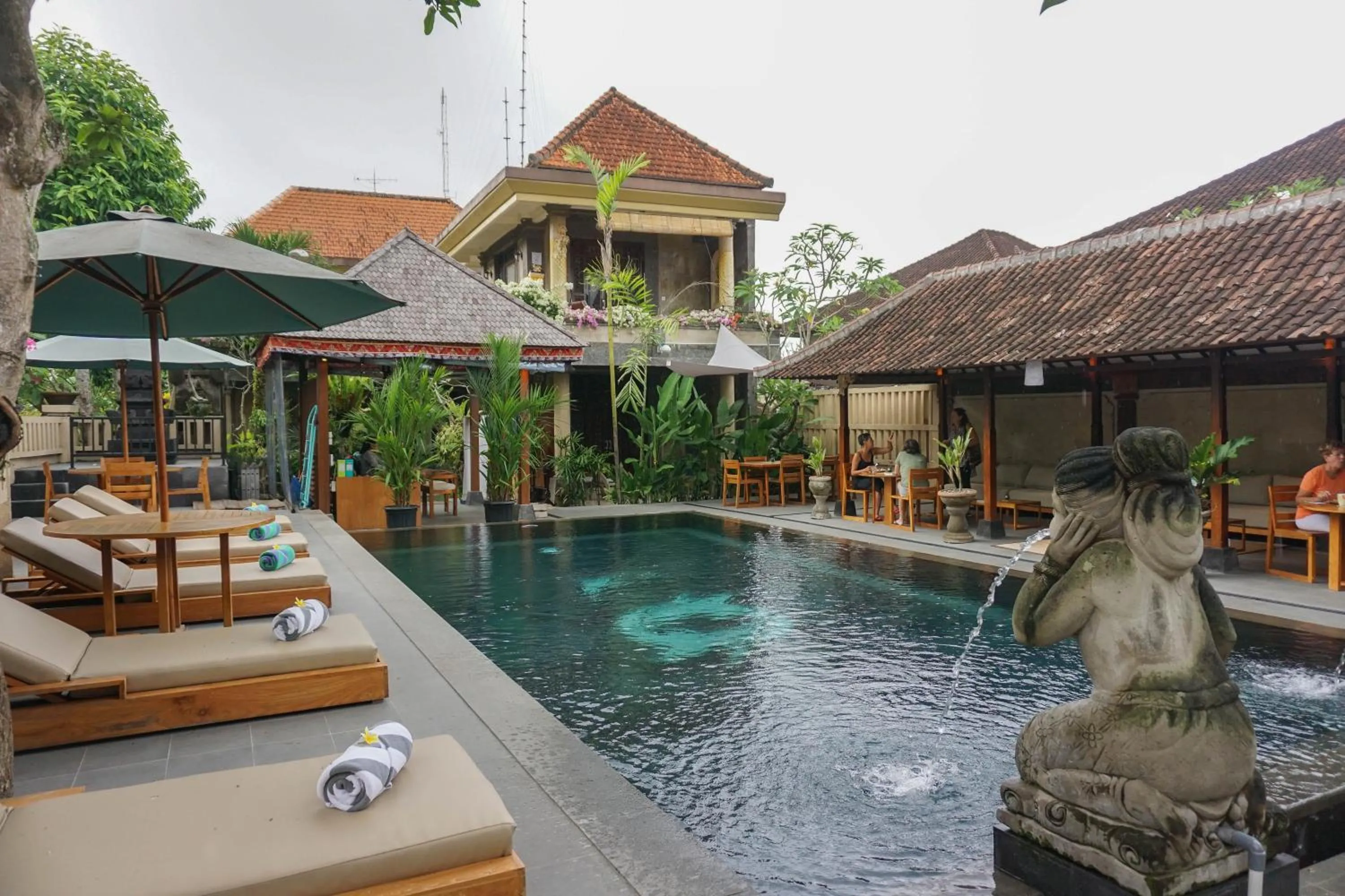 Swimming pool in Ubud Aura Retreat