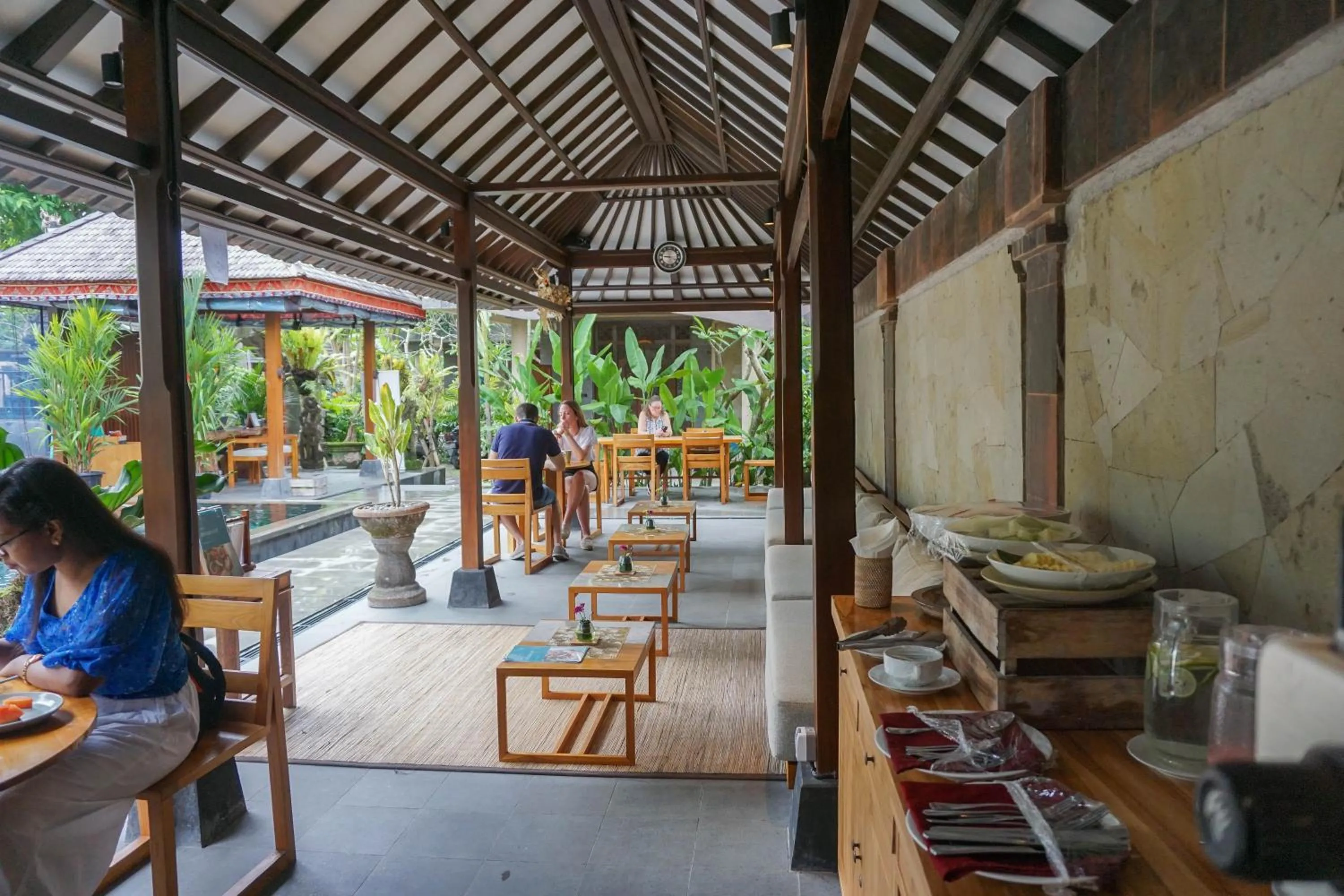 Restaurant/places to eat in Ubud Aura Retreat