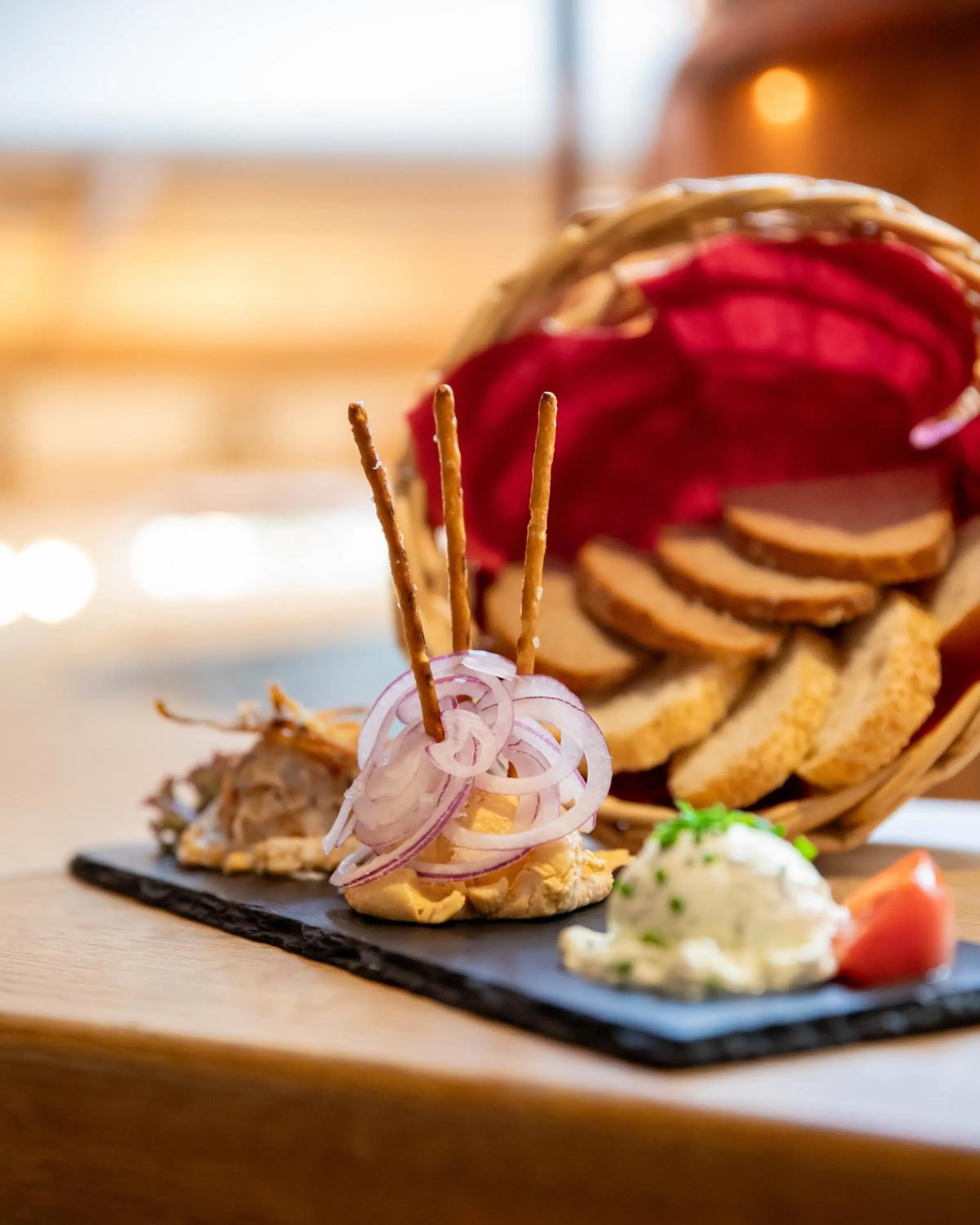 Restaurant/places to eat in Hotel zur Isar