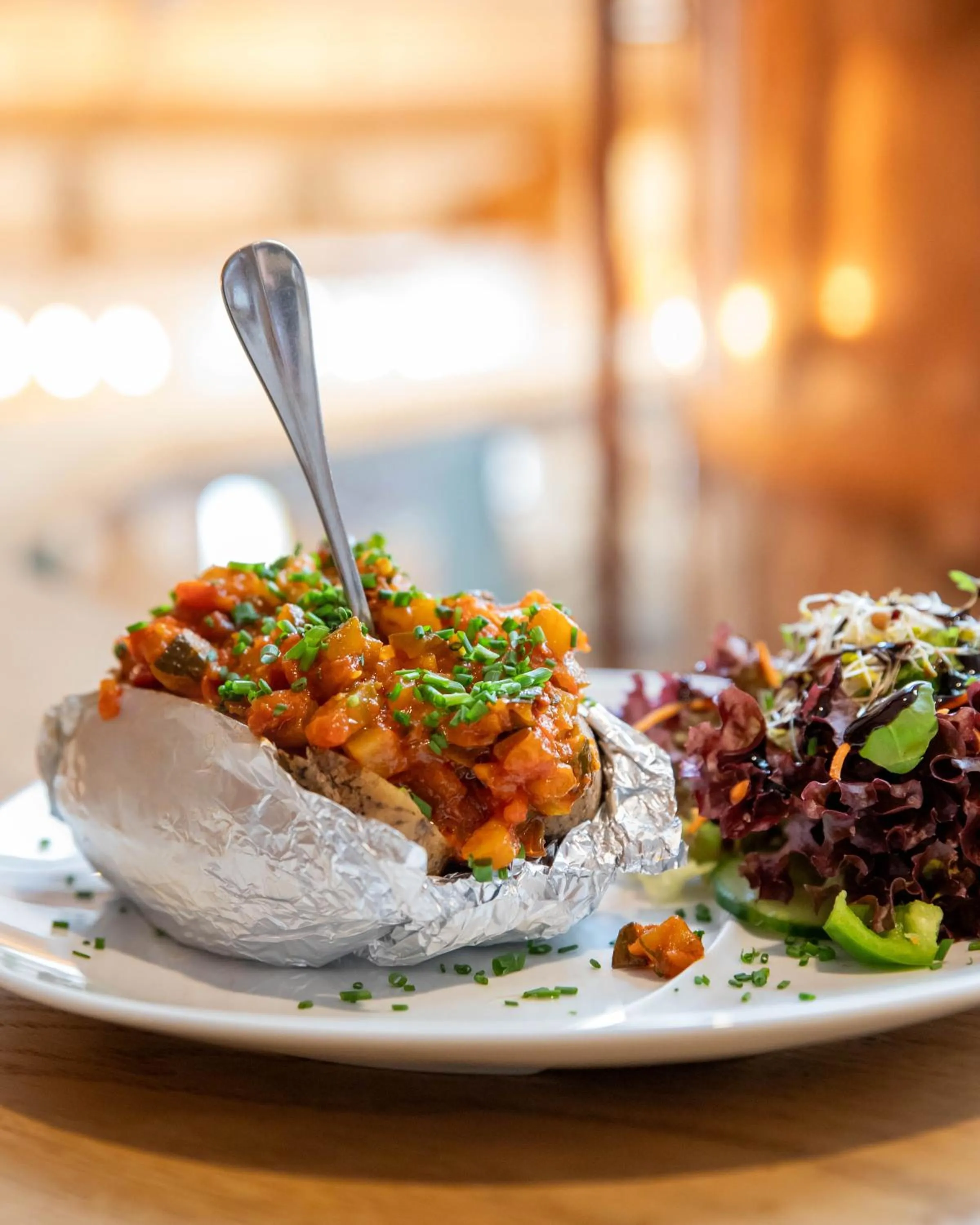 Restaurant/places to eat in Hotel zur Isar