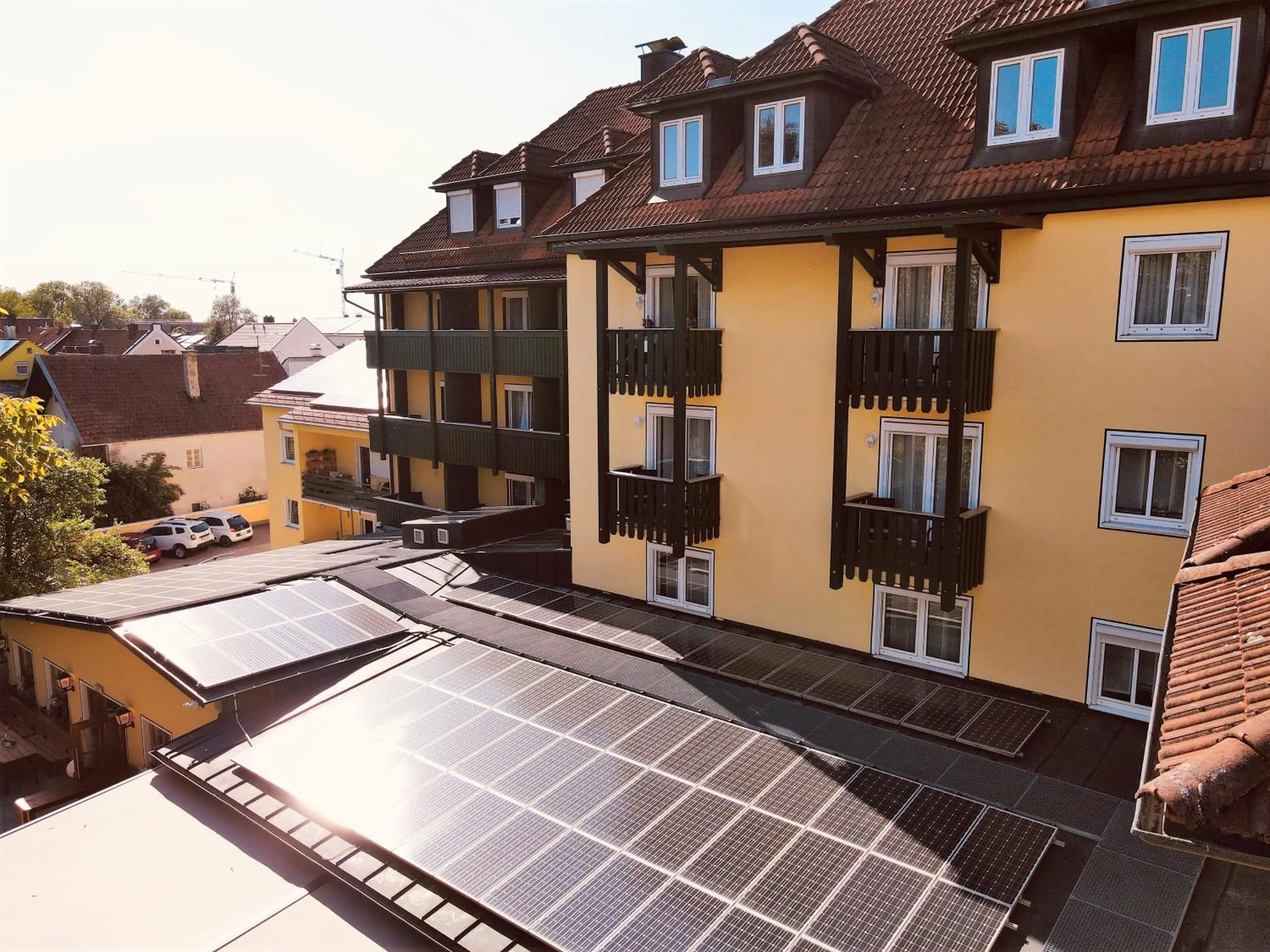 Property building in Hotel zur Isar