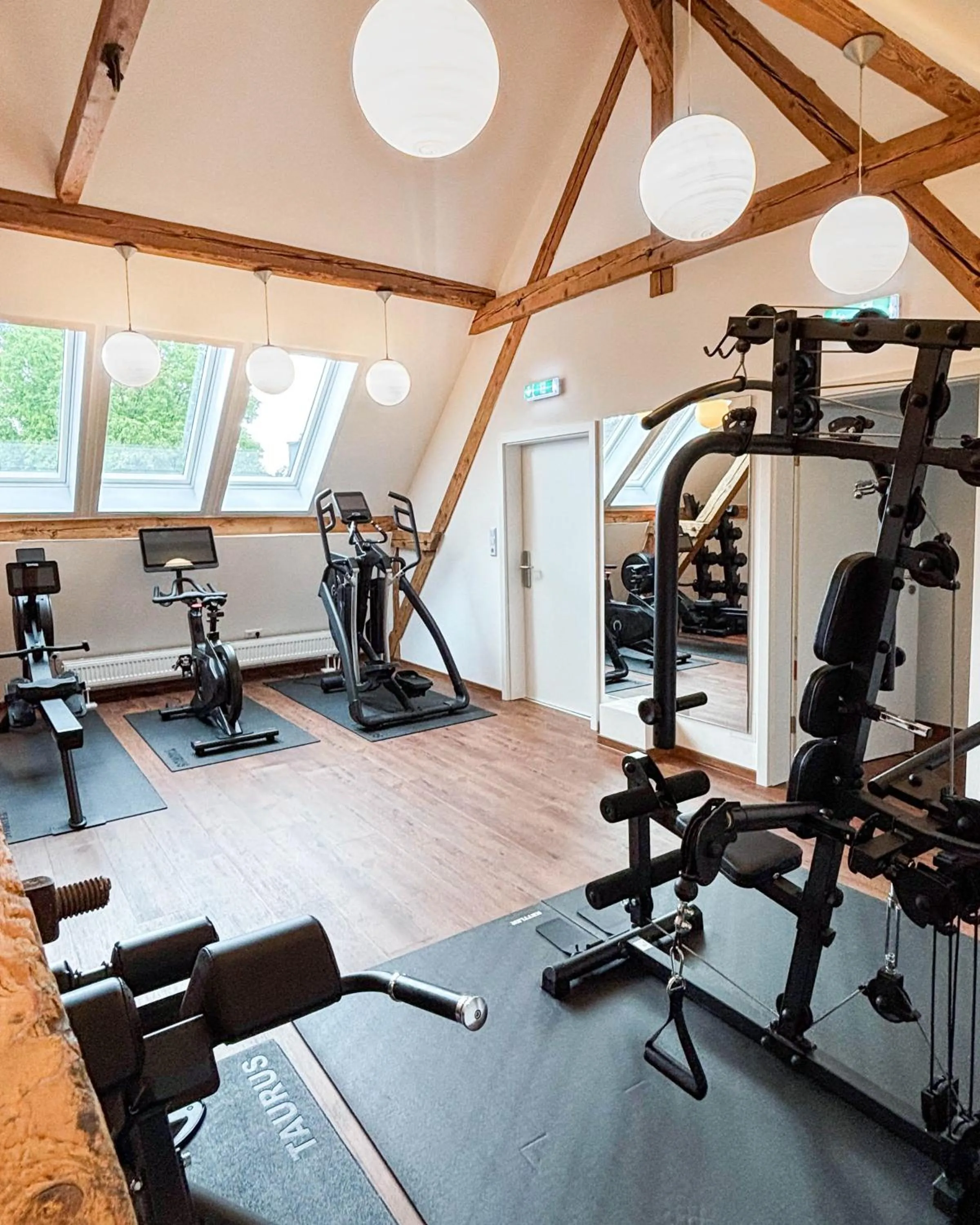 Fitness centre/facilities in Hotel zur Isar