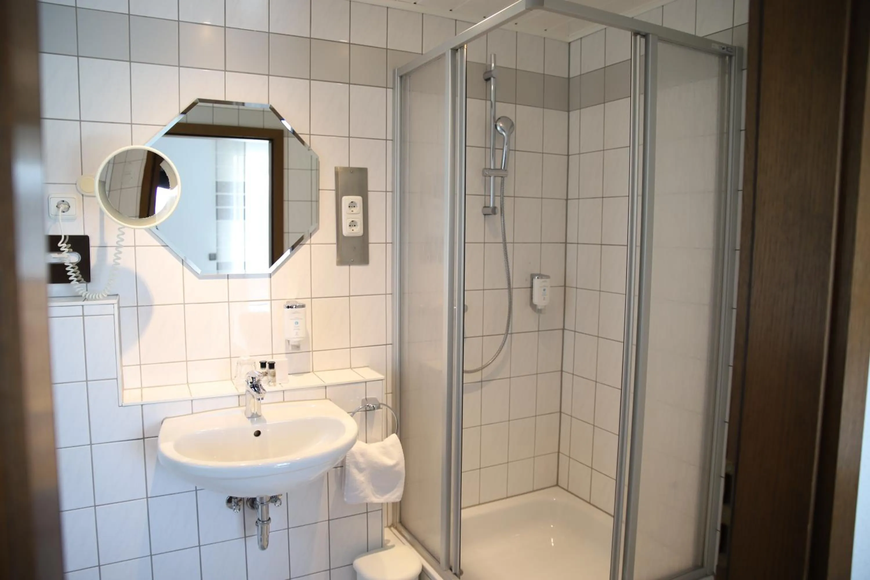 Bathroom in Hotel zur Isar
