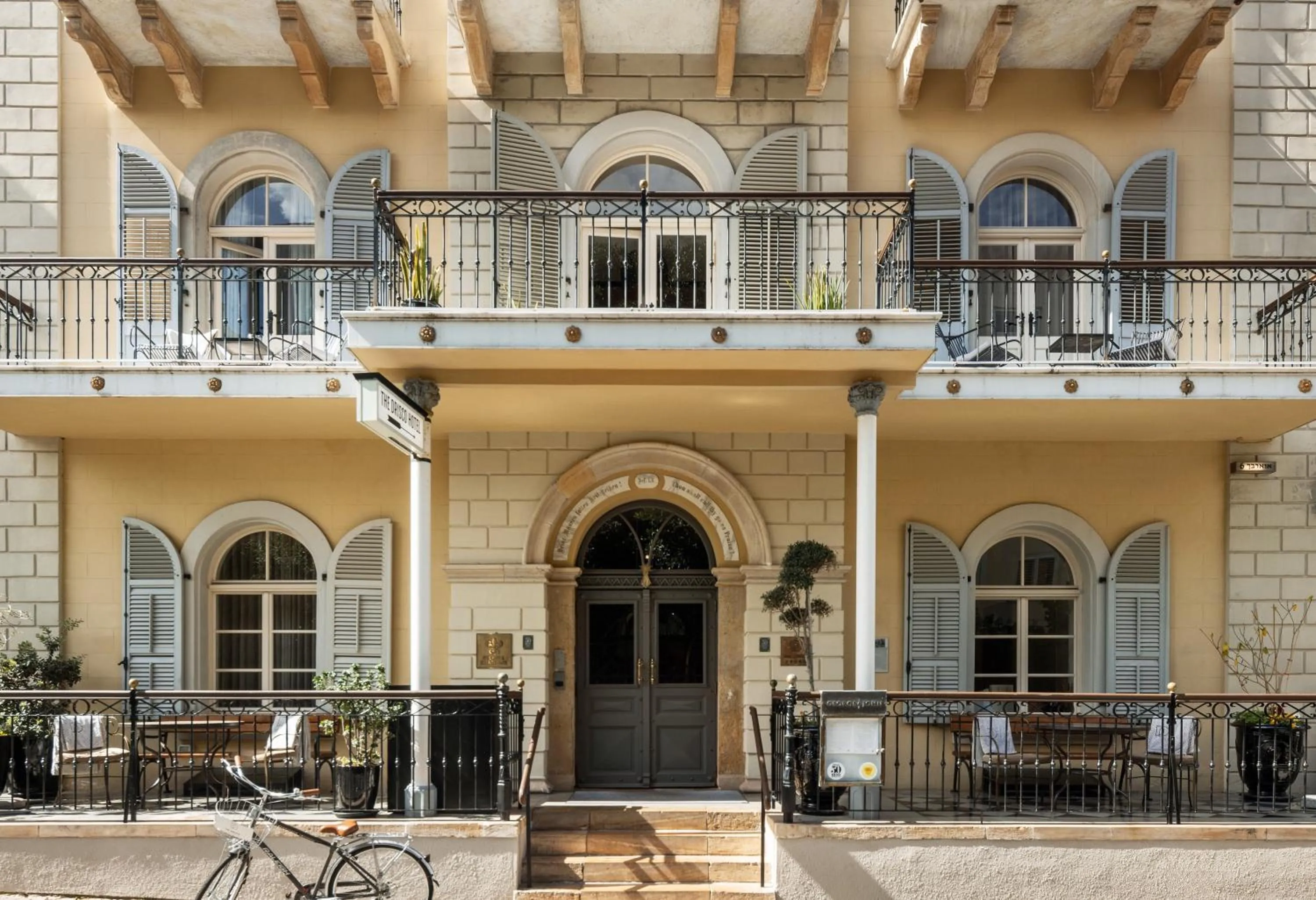 Facade/entrance in The Drisco Hotel Tel Aviv - Relais & Châteaux