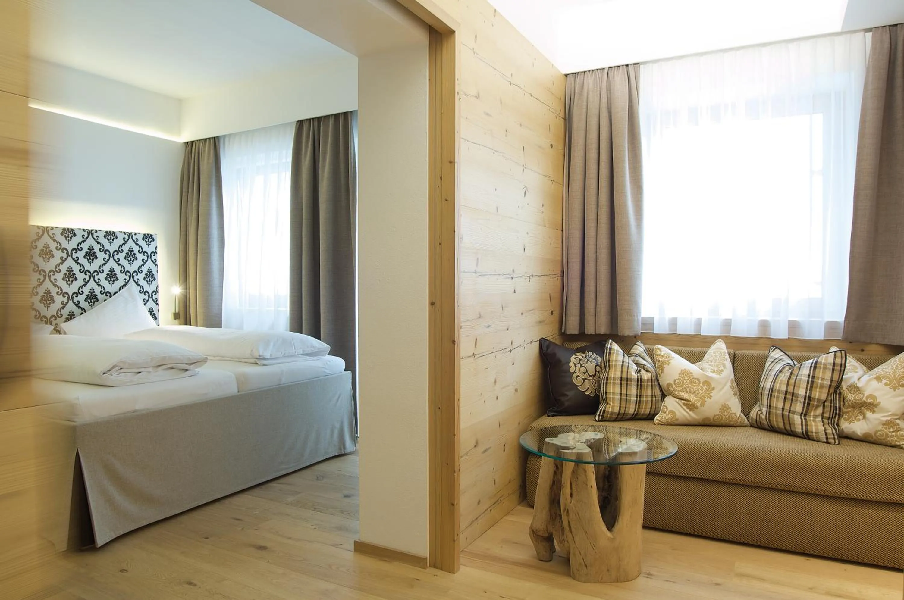 Bed in Lifestyle Hotel eder