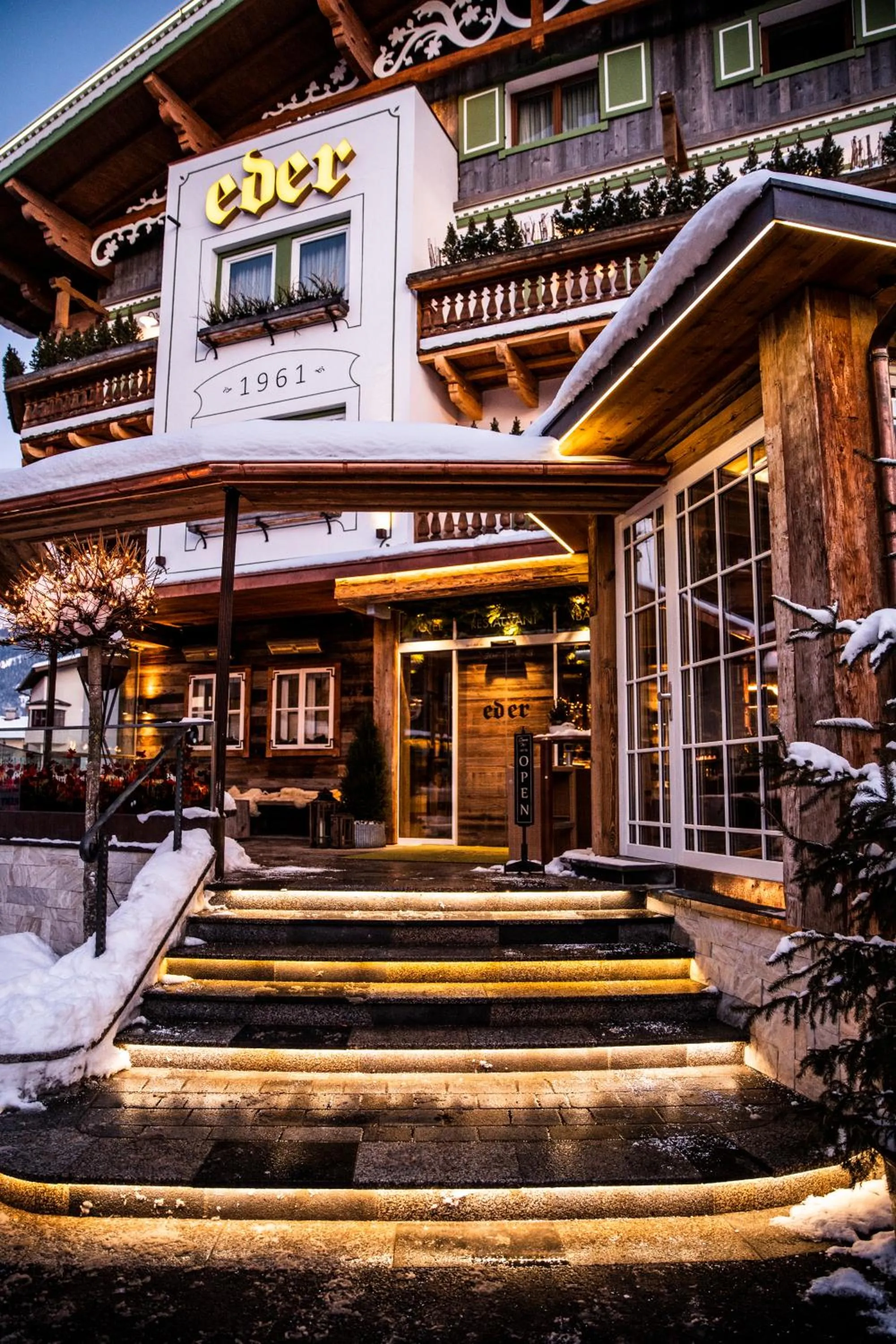 Property building in Lifestyle Hotel eder