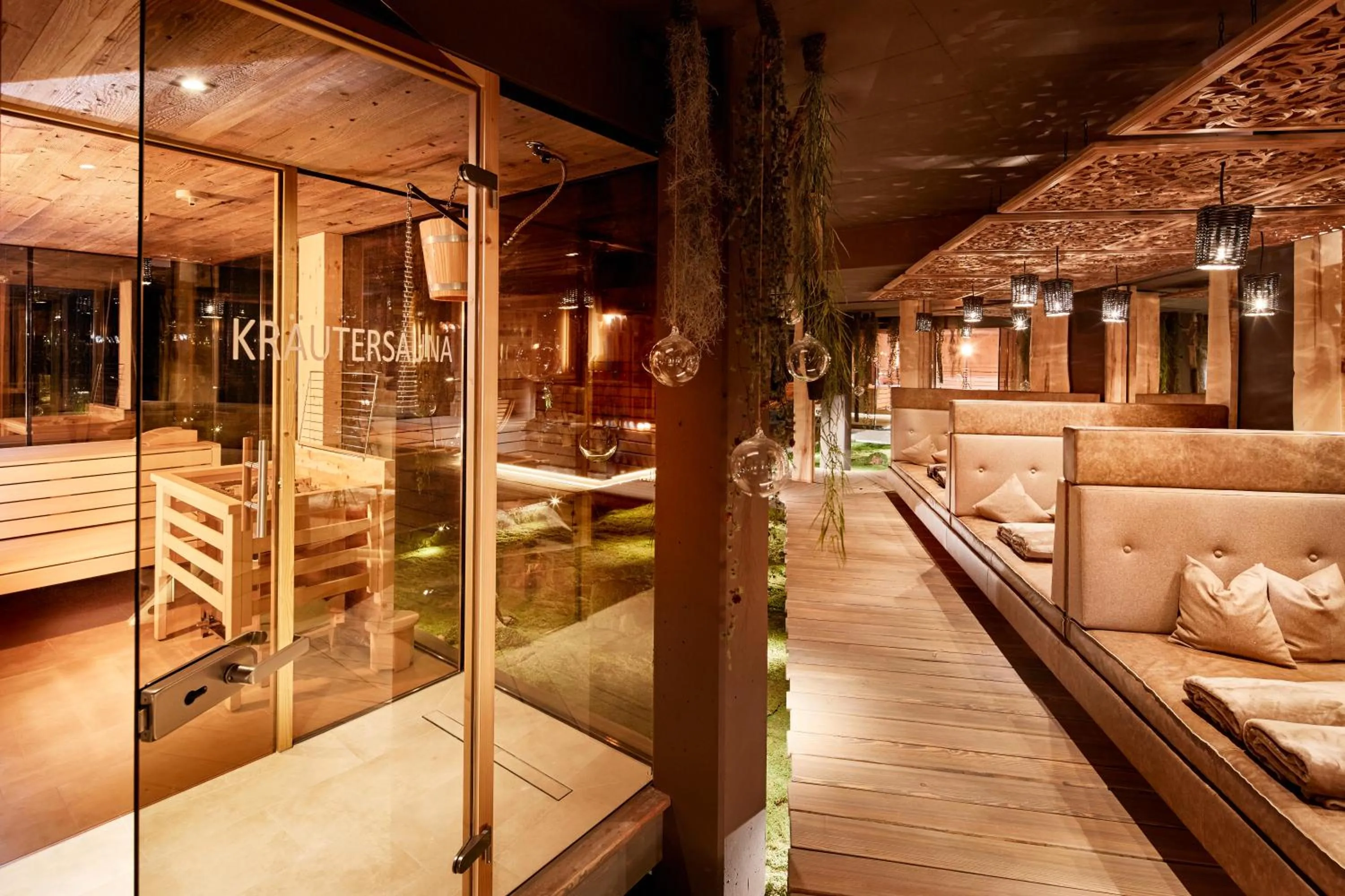 Sauna in Lifestyle Hotel eder