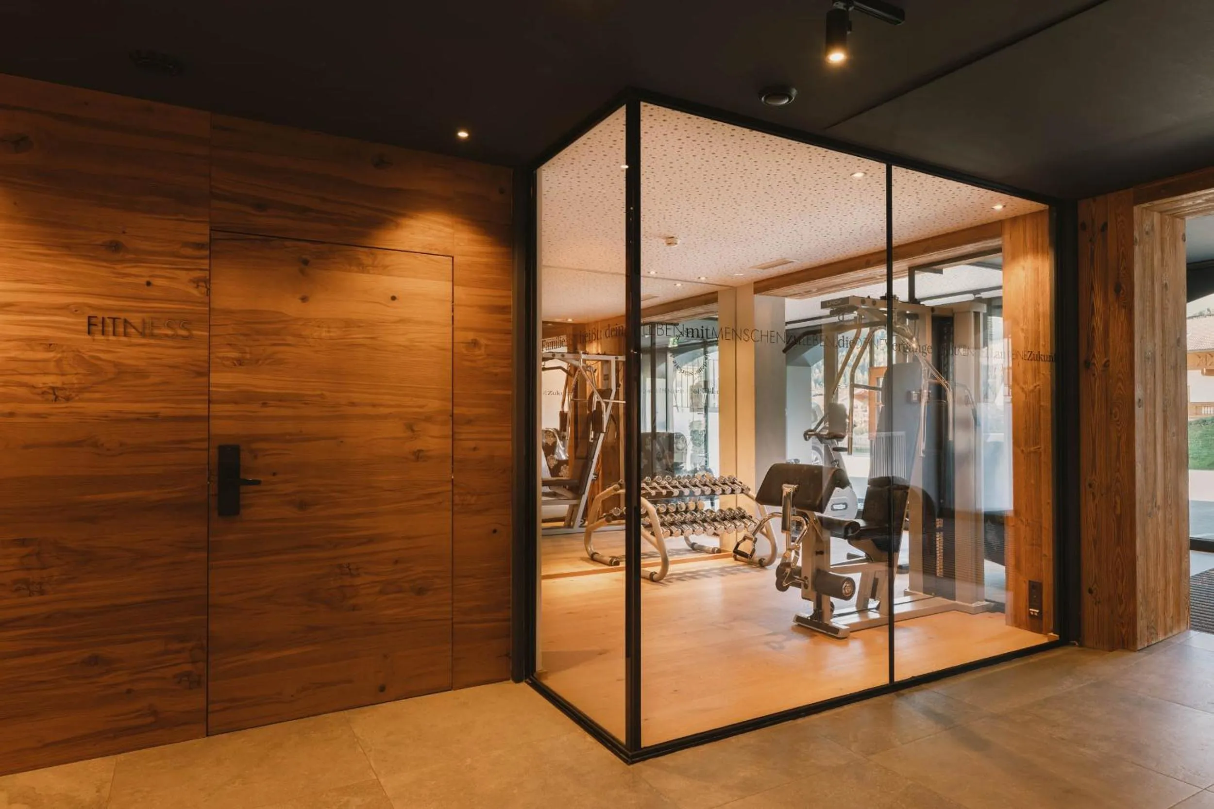 Fitness centre/facilities in Familotel Kindl