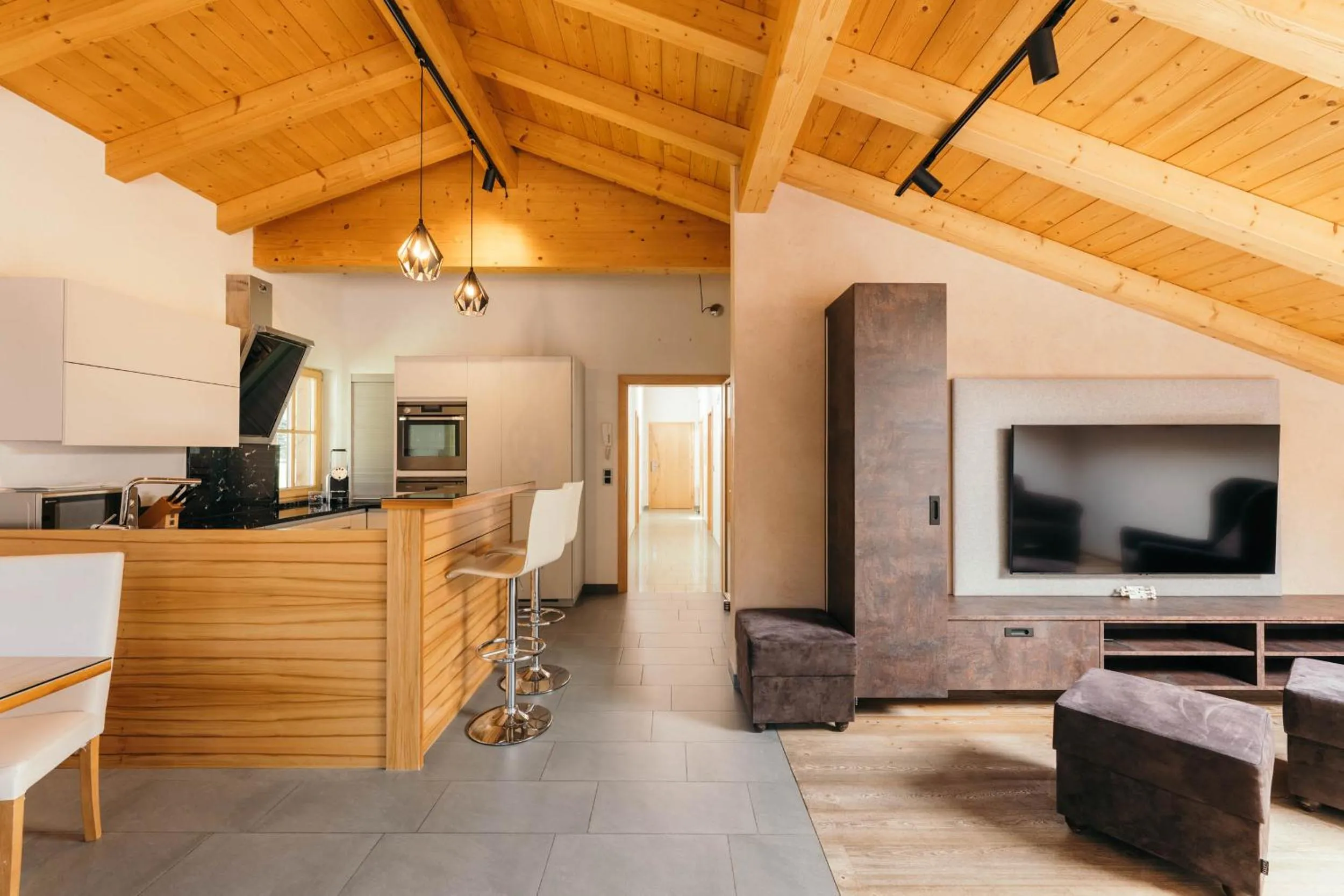 Communal lounge/ TV room in Familotel Kindl