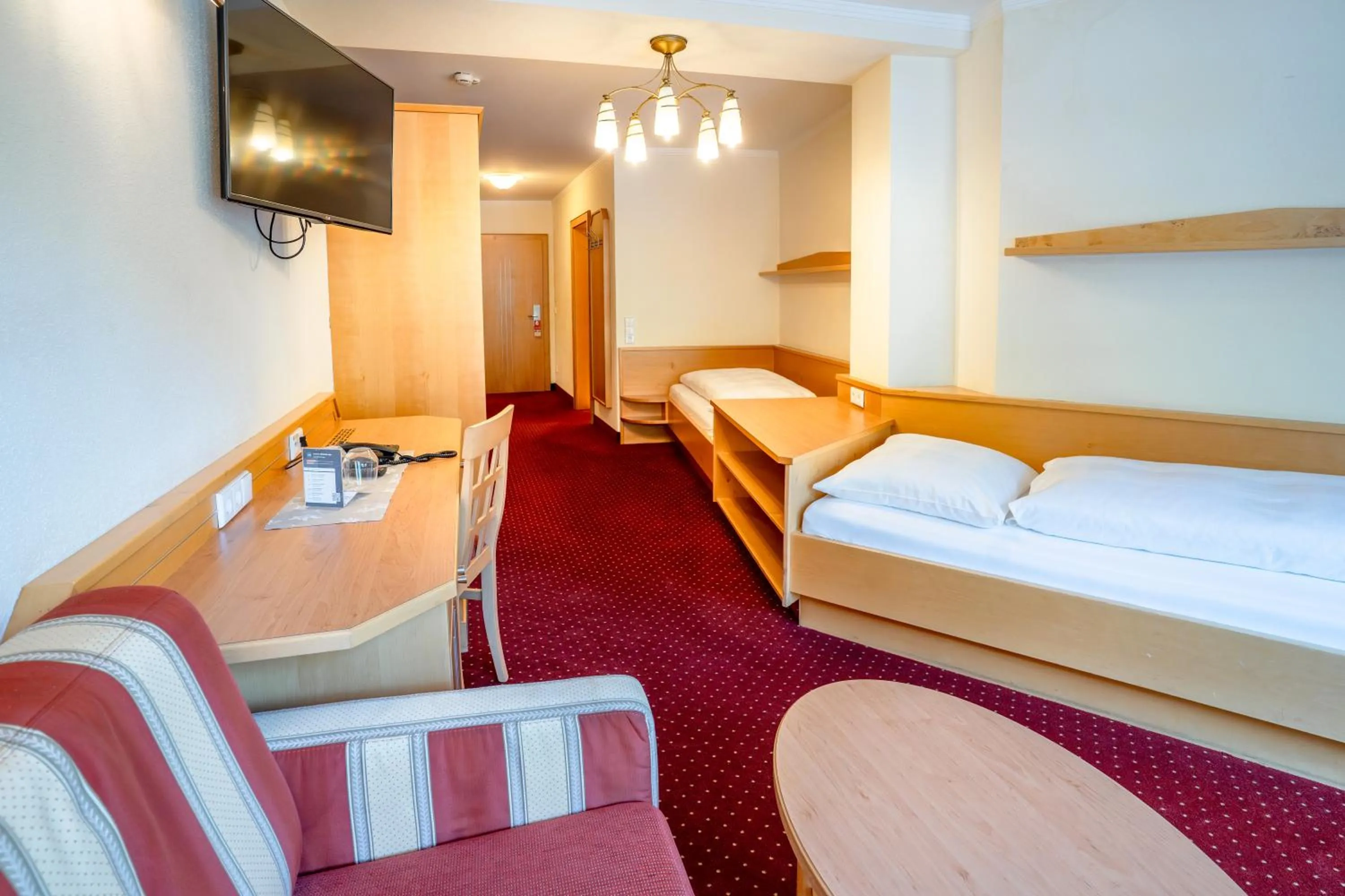 Bed in Familotel Kindl