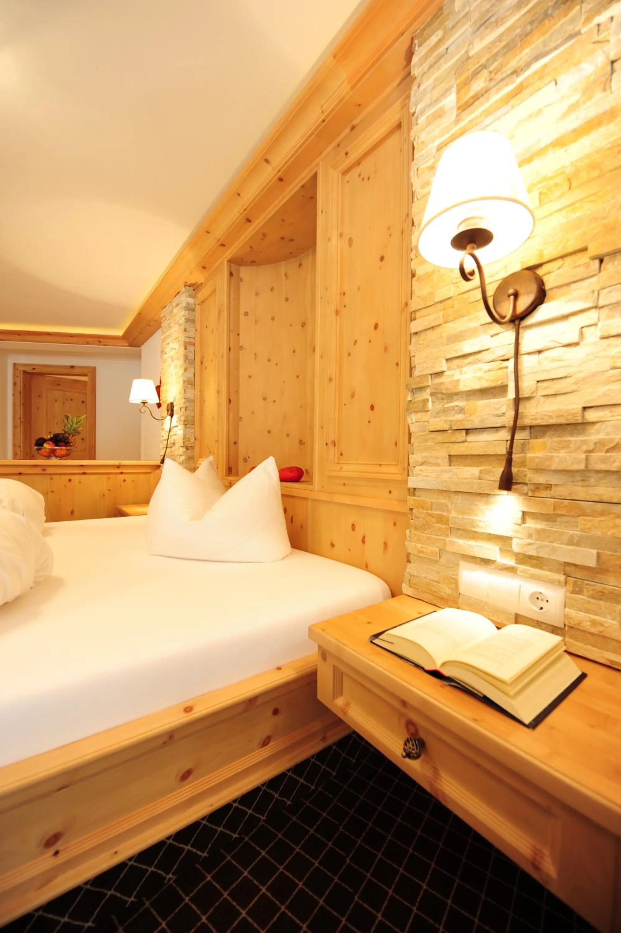 Bed in Familotel Kindl