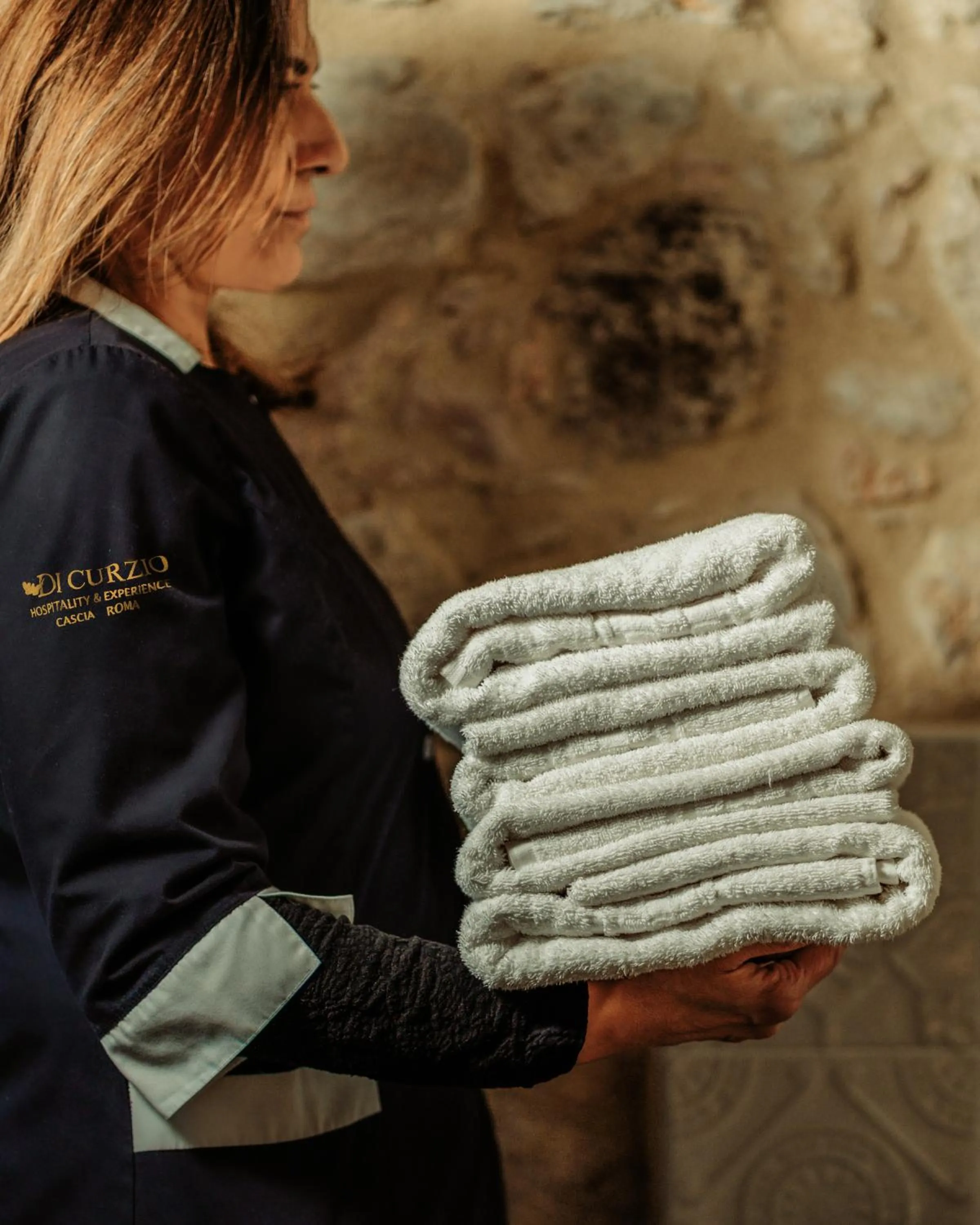 towels in Palazzo Franceschini