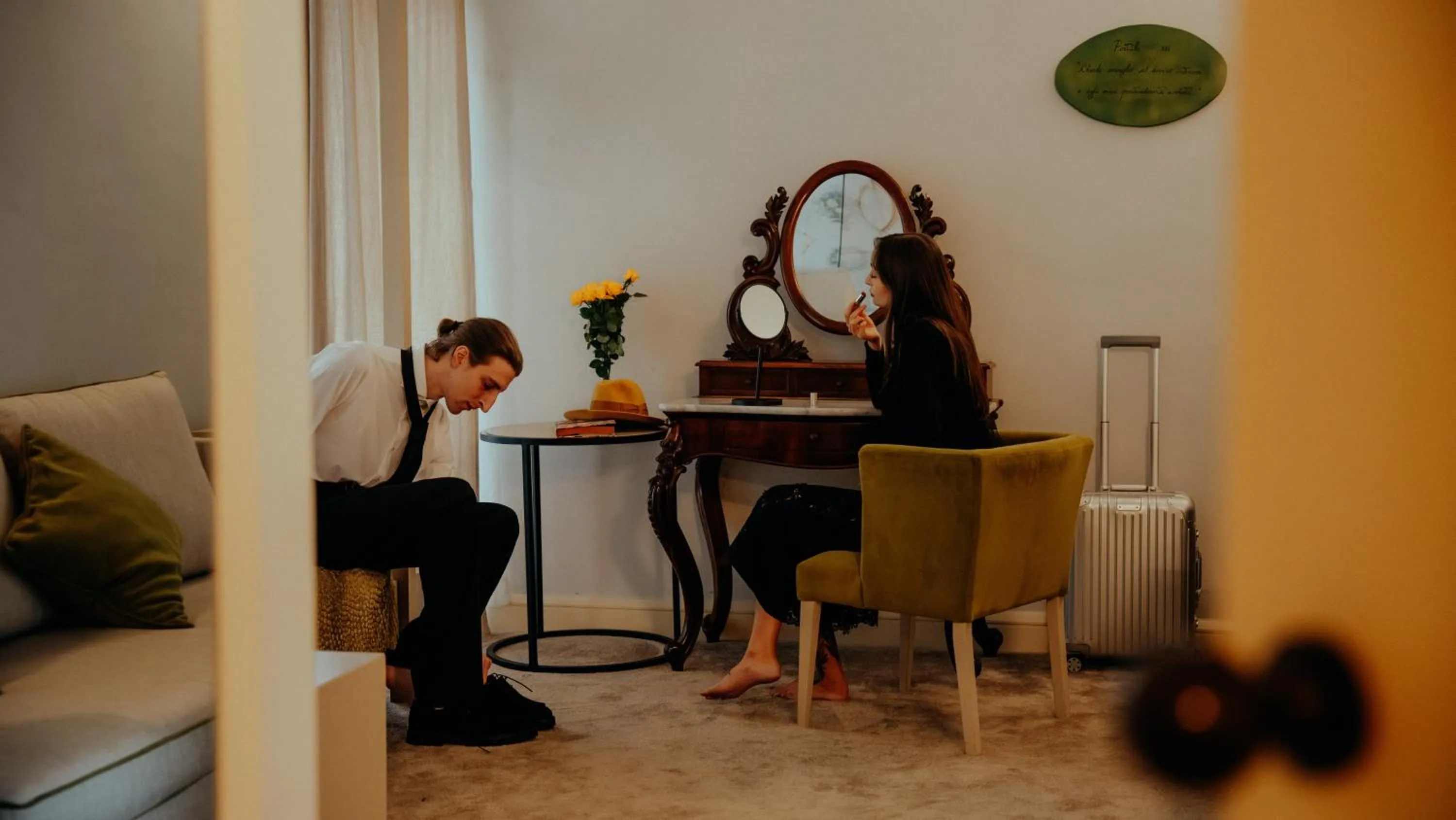 Bedroom in Palazzo Franceschini