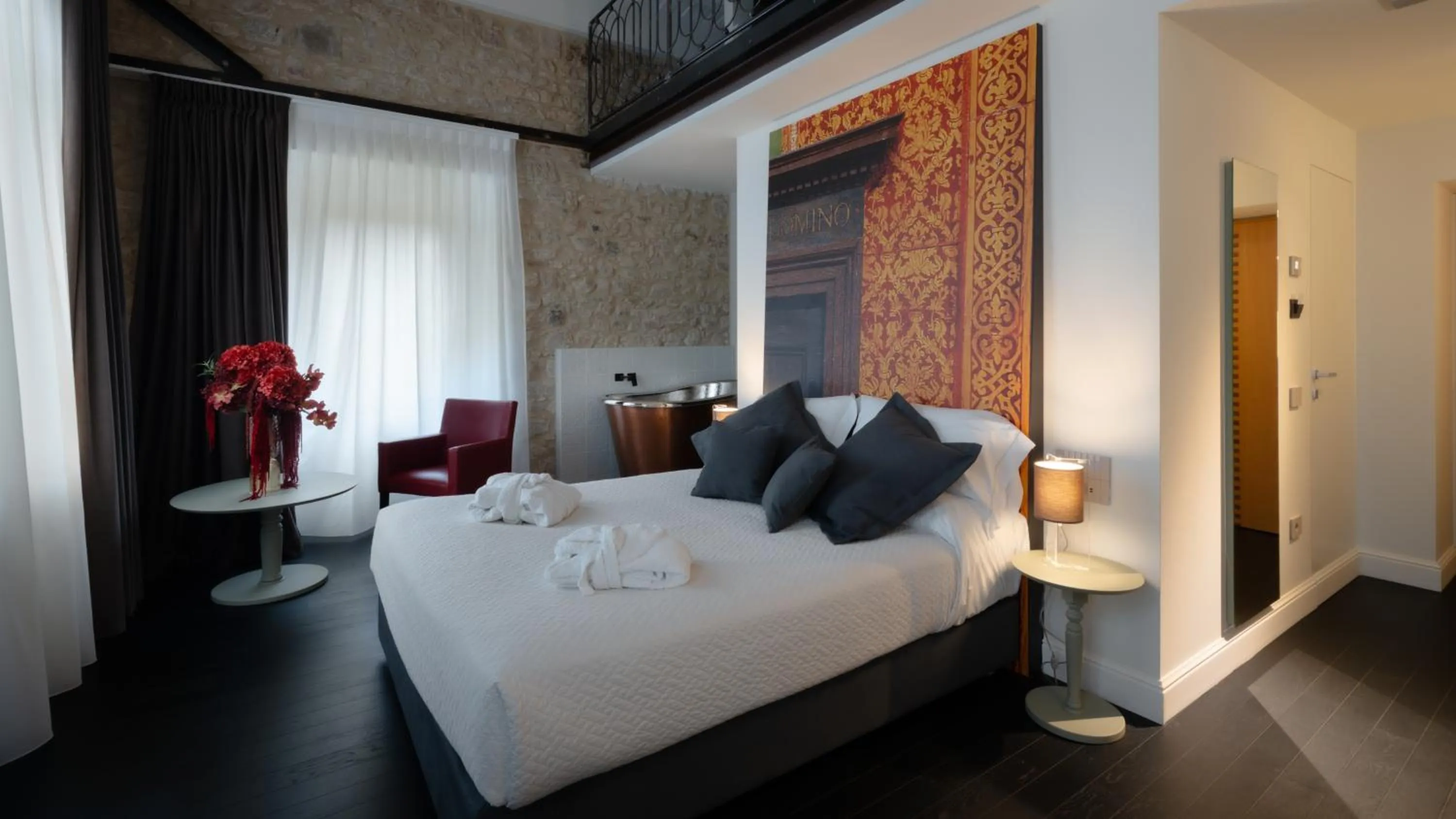 Bedroom, Bed in Palazzo Franceschini