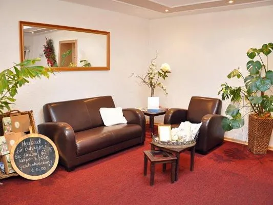 Lobby or reception in Hotel Schöne Aussicht