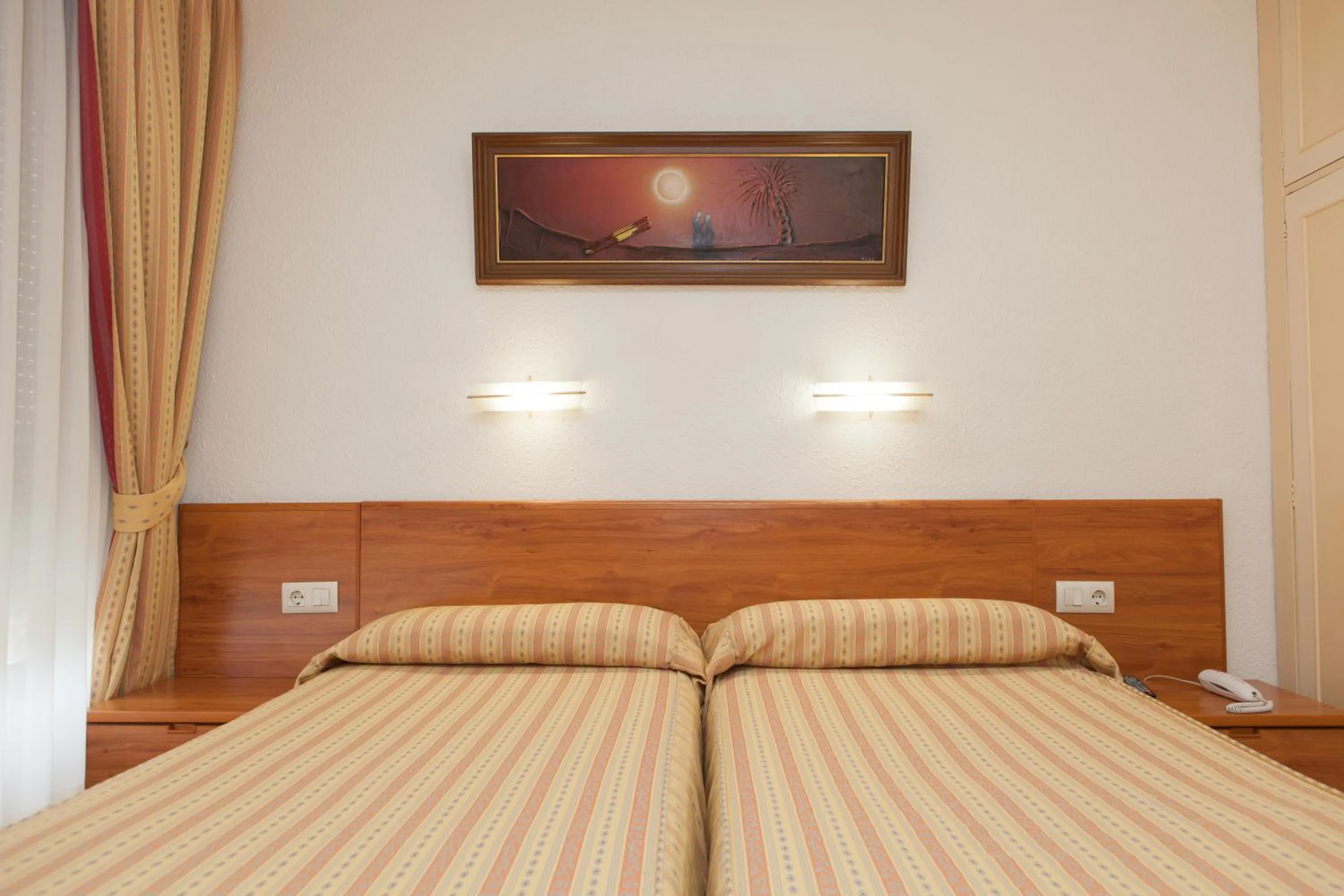 Decorative detail, Bed in Hotel Las Anclas