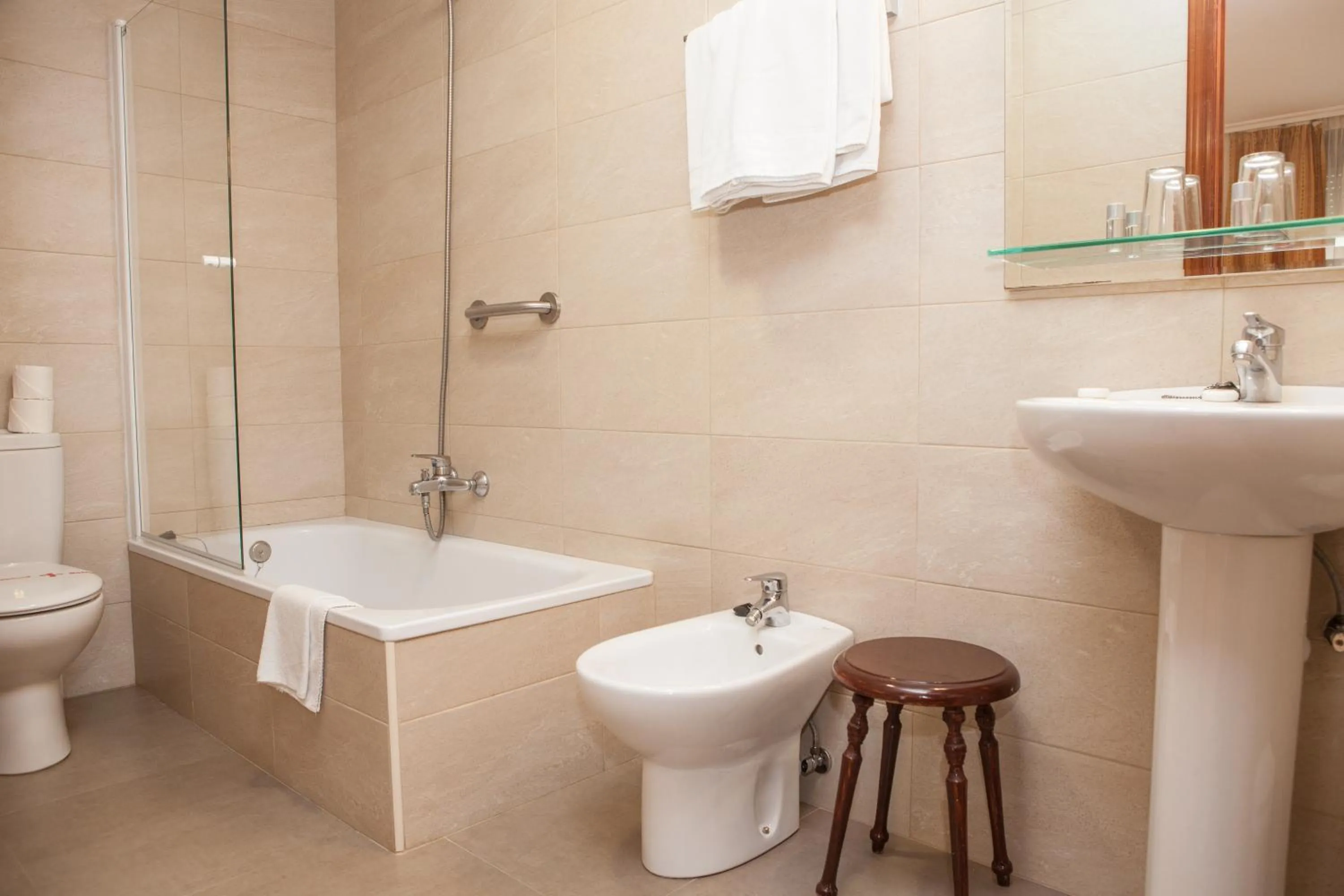 Bathroom in Hotel Las Anclas