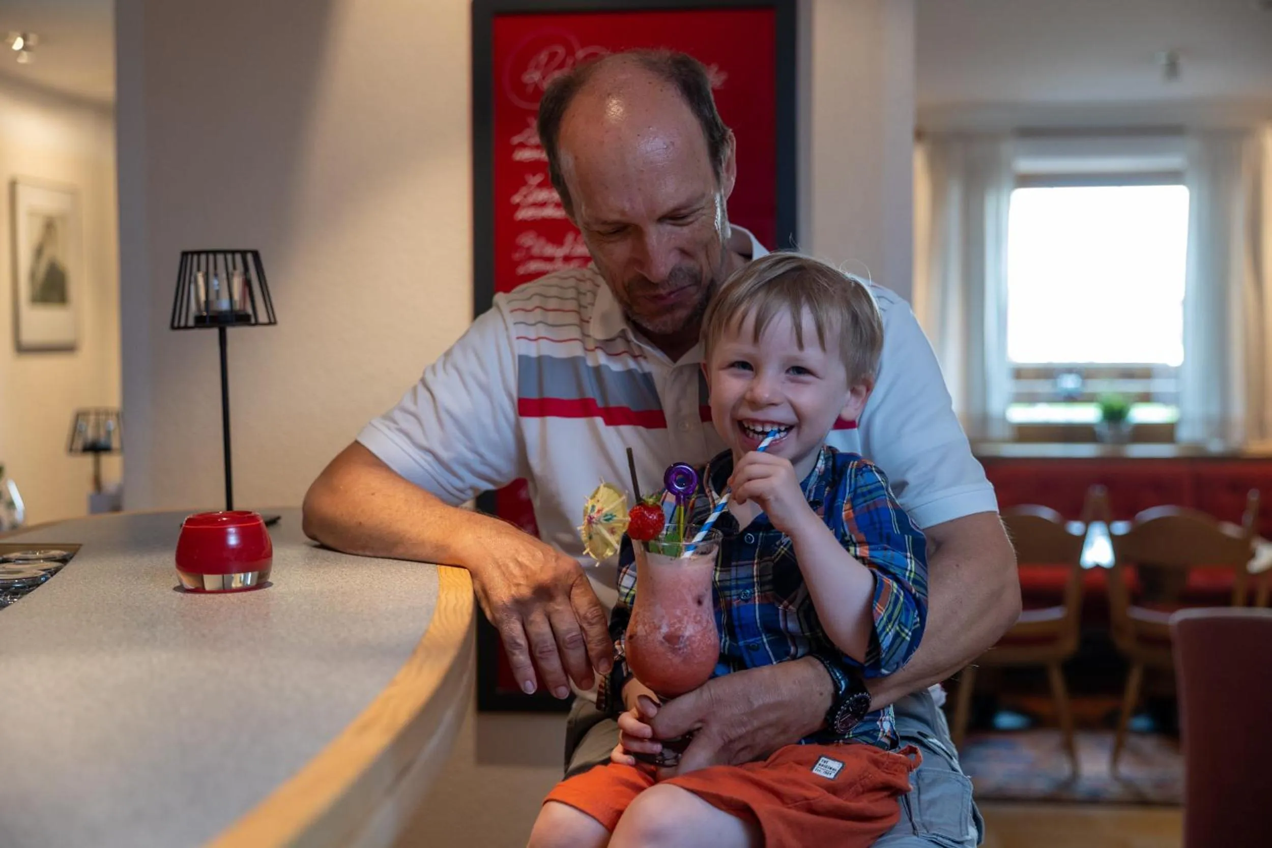 Lounge or bar in Familien und Naturhotel Darrehof