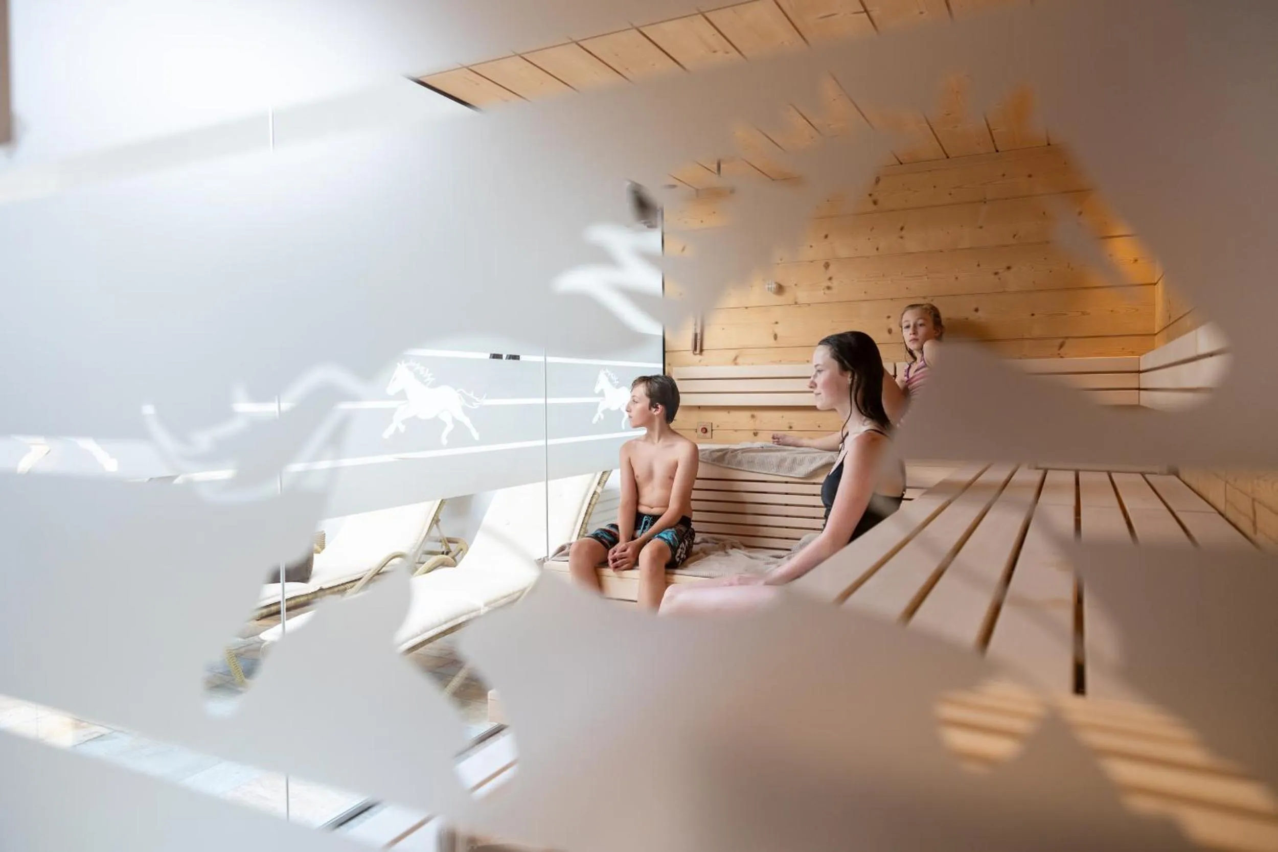 Sauna in Familien und Naturhotel Darrehof