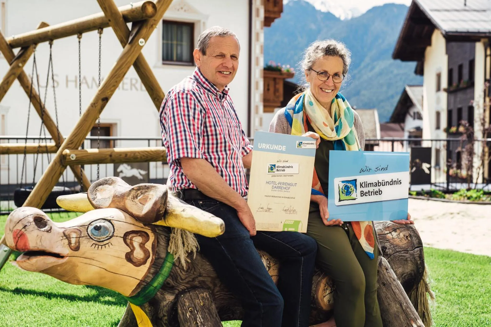 Children play ground in Familien und Naturhotel Darrehof