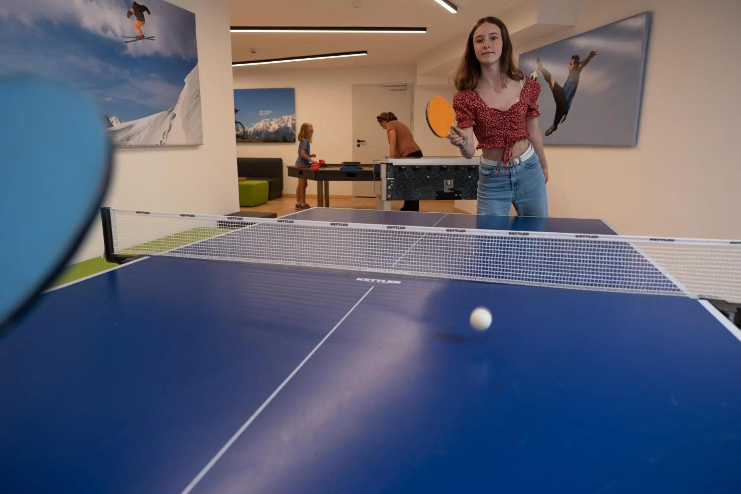 Game Room in Familien und Naturhotel Darrehof