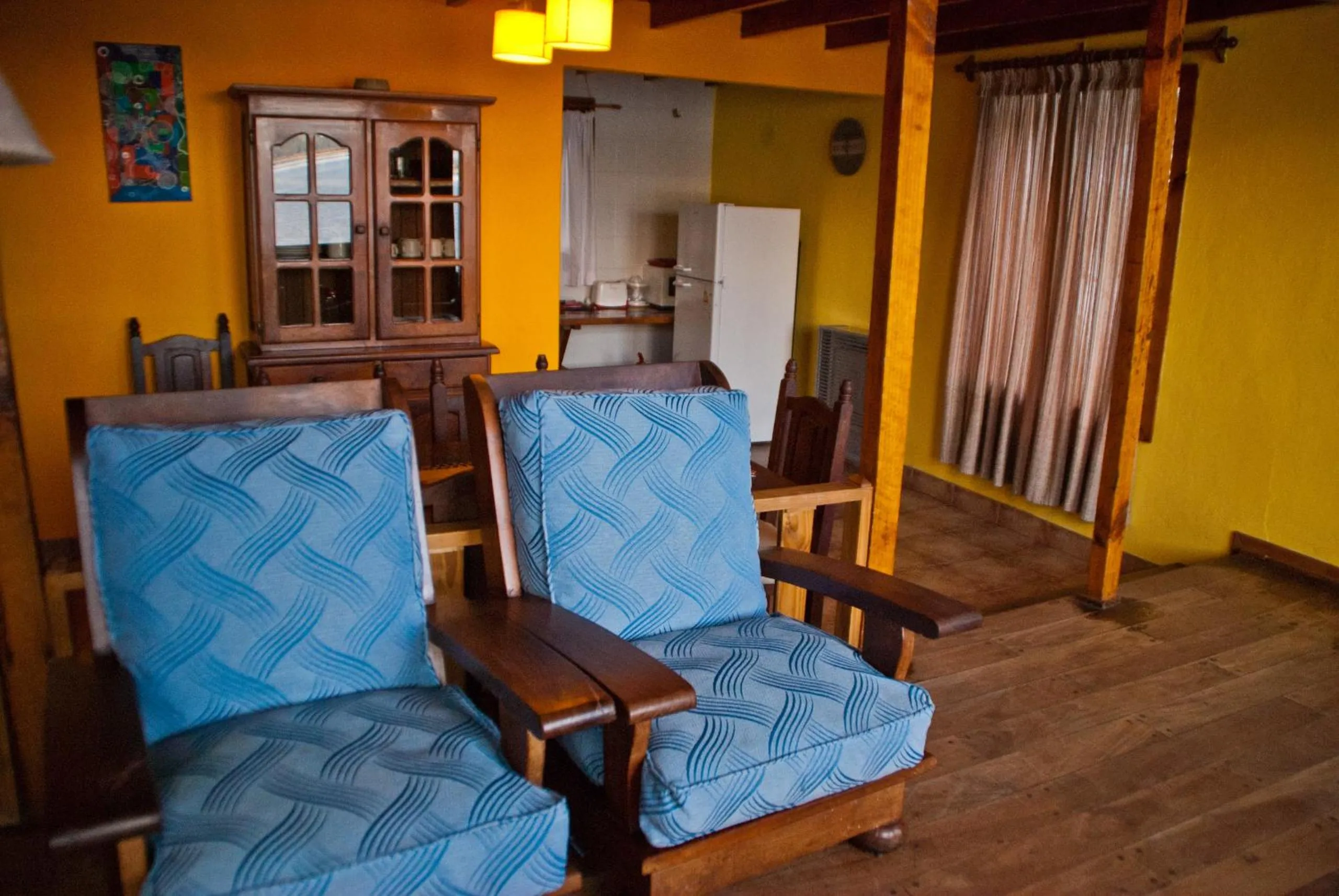Living room in Cabañas Villa Pañil