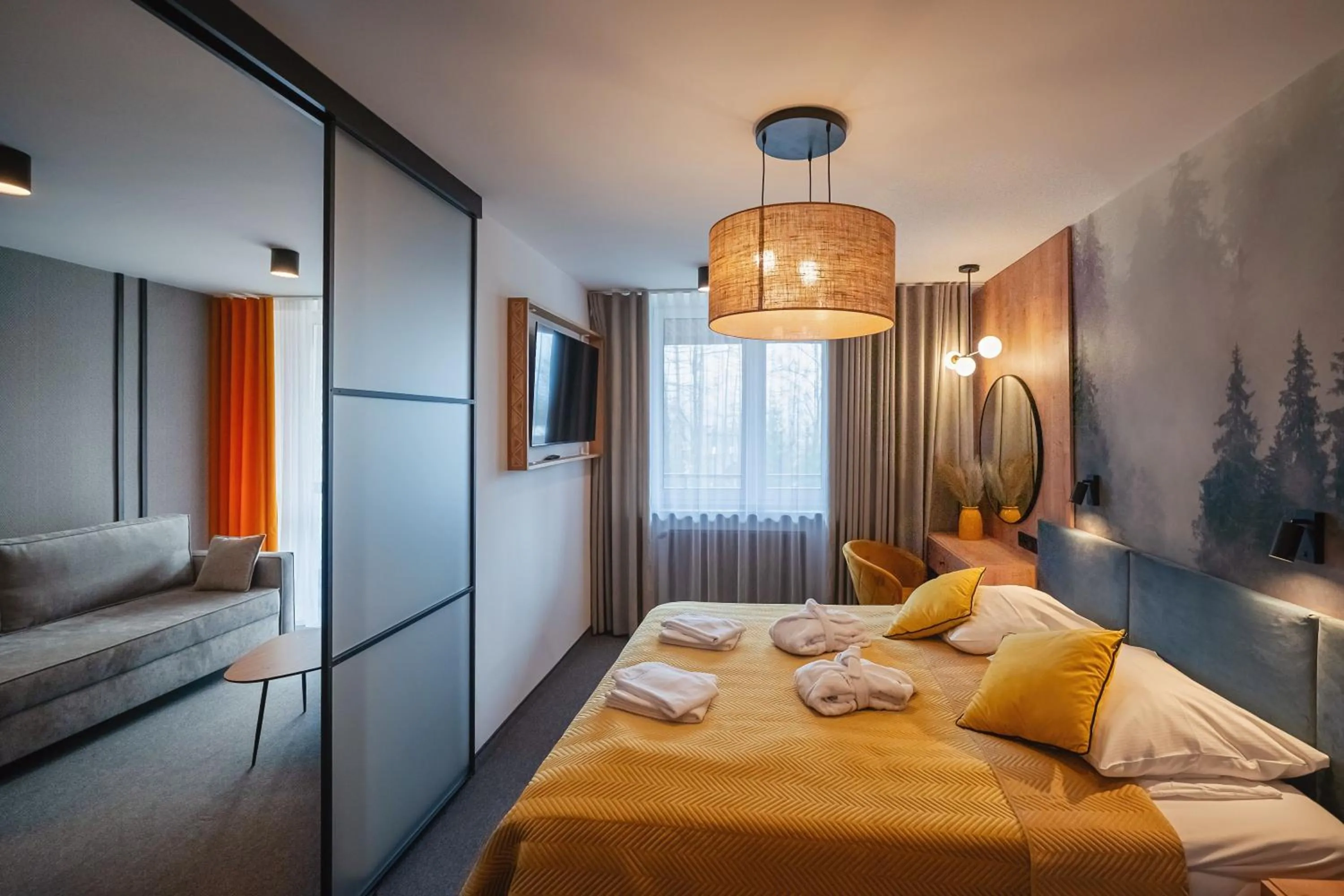 Bed in Kompleks Antałówka Termy & Med