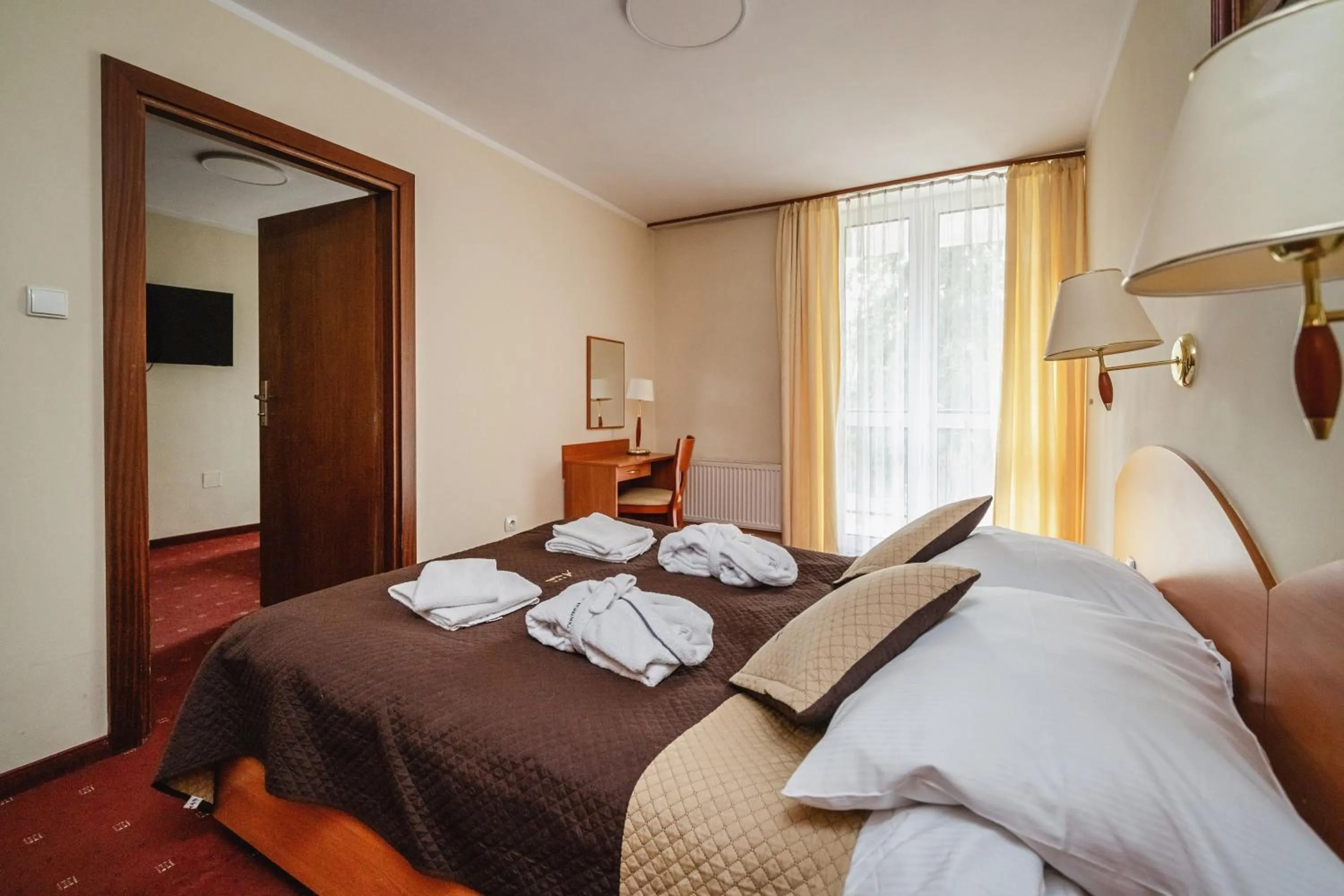 Bed in Kompleks Antałówka Termy & Med