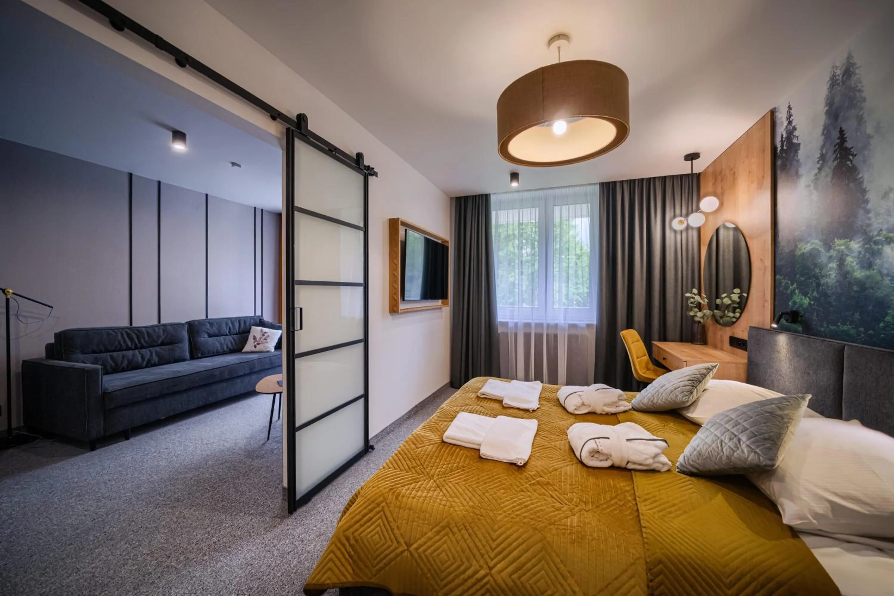 Bed in Kompleks Antałówka Termy & Med