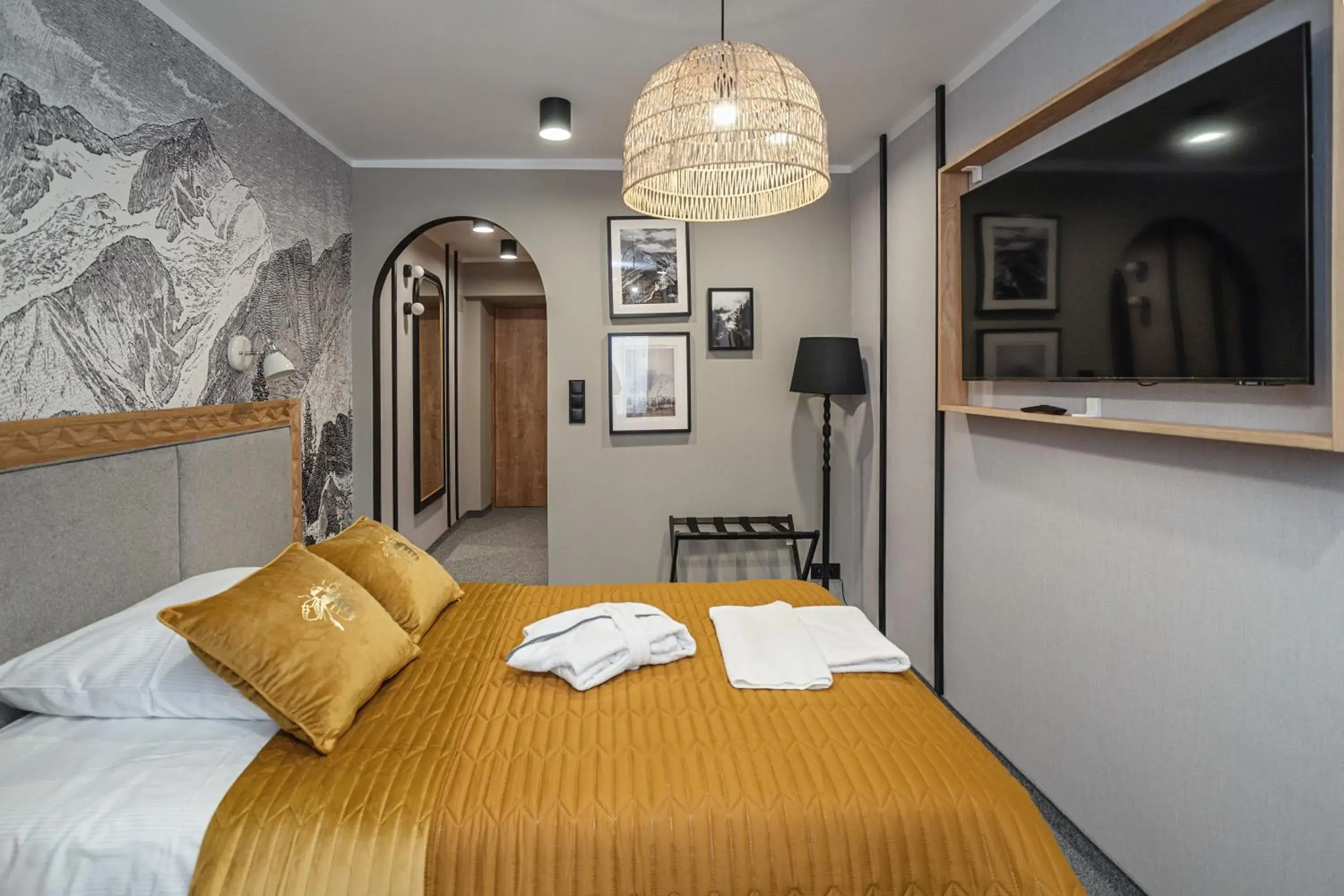 Deluxe Single Room with passage to Zakopane baths in Kompleks Antałówka Termy & Med Deluxe Single Room with passage to Zakopane baths in Kompleks Antałówka Termy & Med