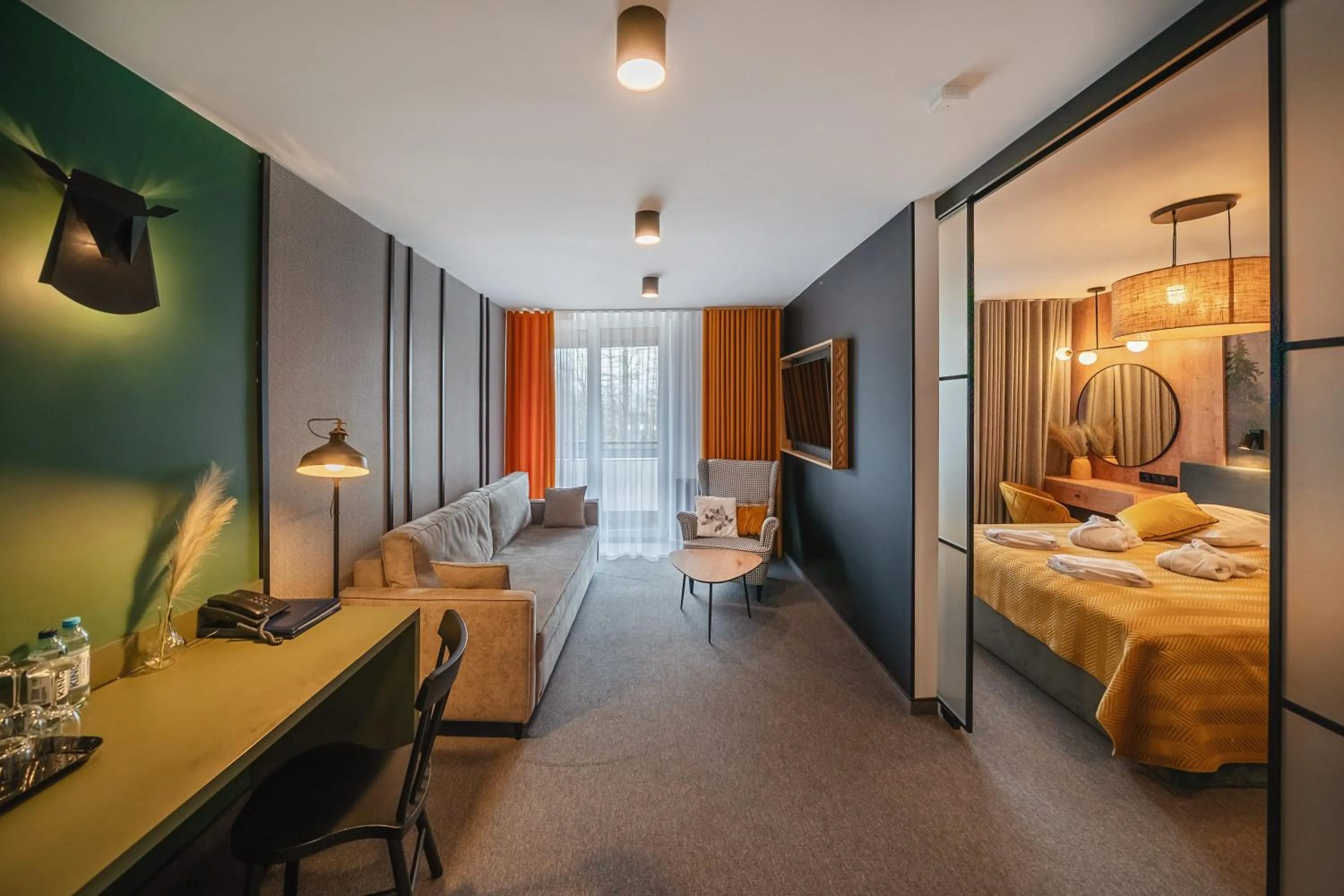 Bed in Kompleks Antałówka Termy & Med