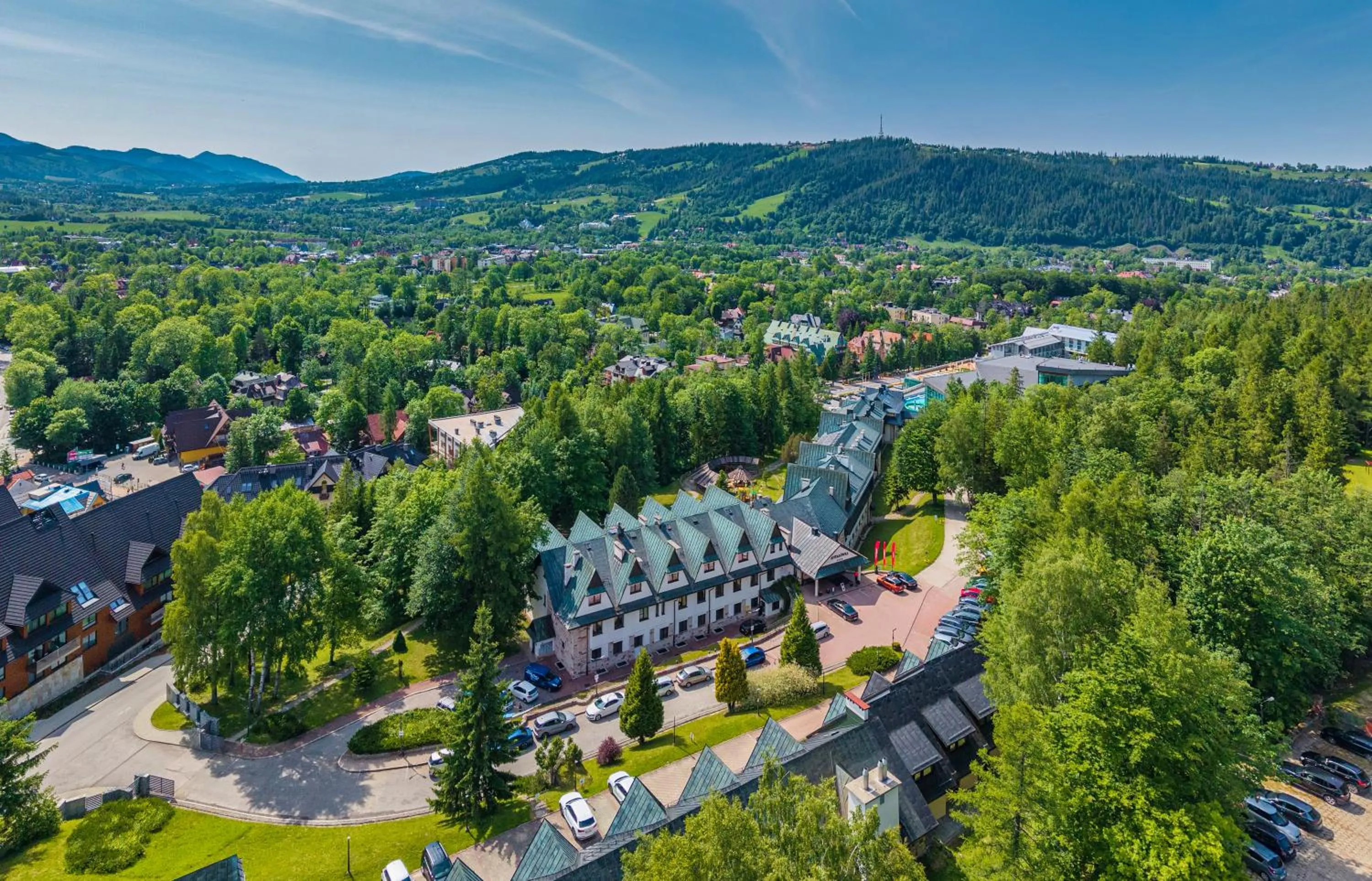 Property building in Kompleks Antałówka Termy & Med