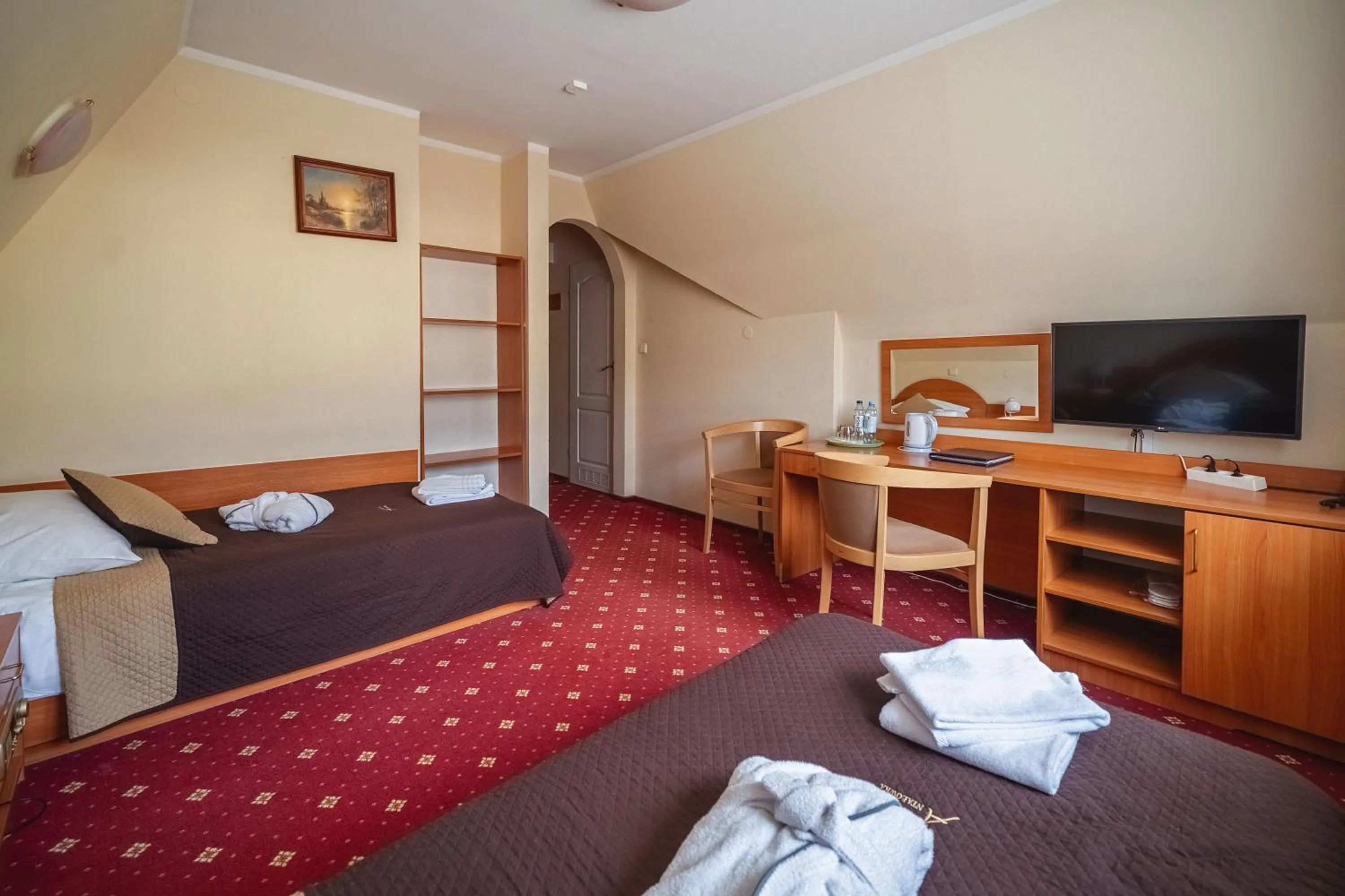 TV and multimedia, Bed in Kompleks Antałówka Termy & Med