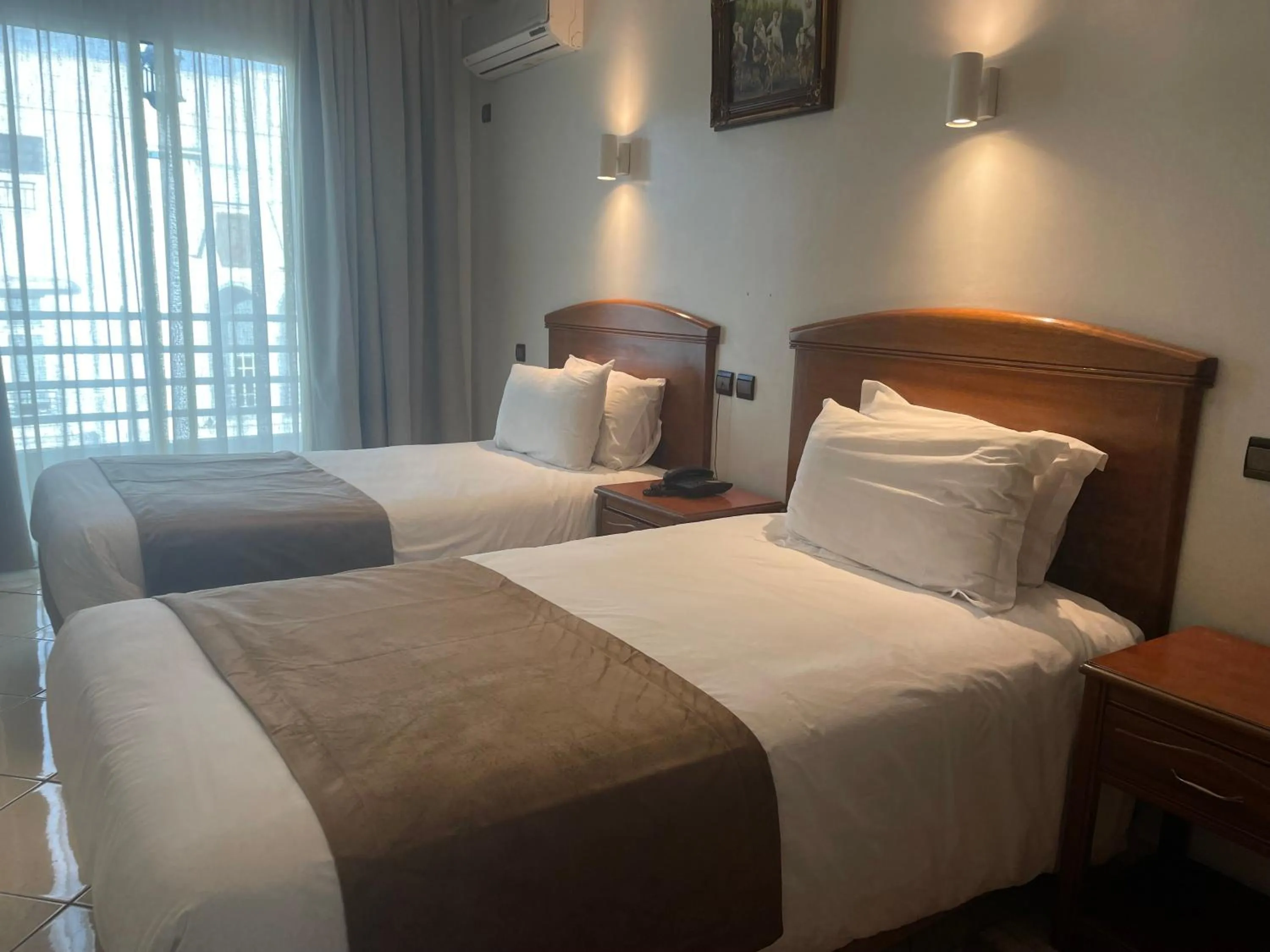 Bed in Hôtel Amouday