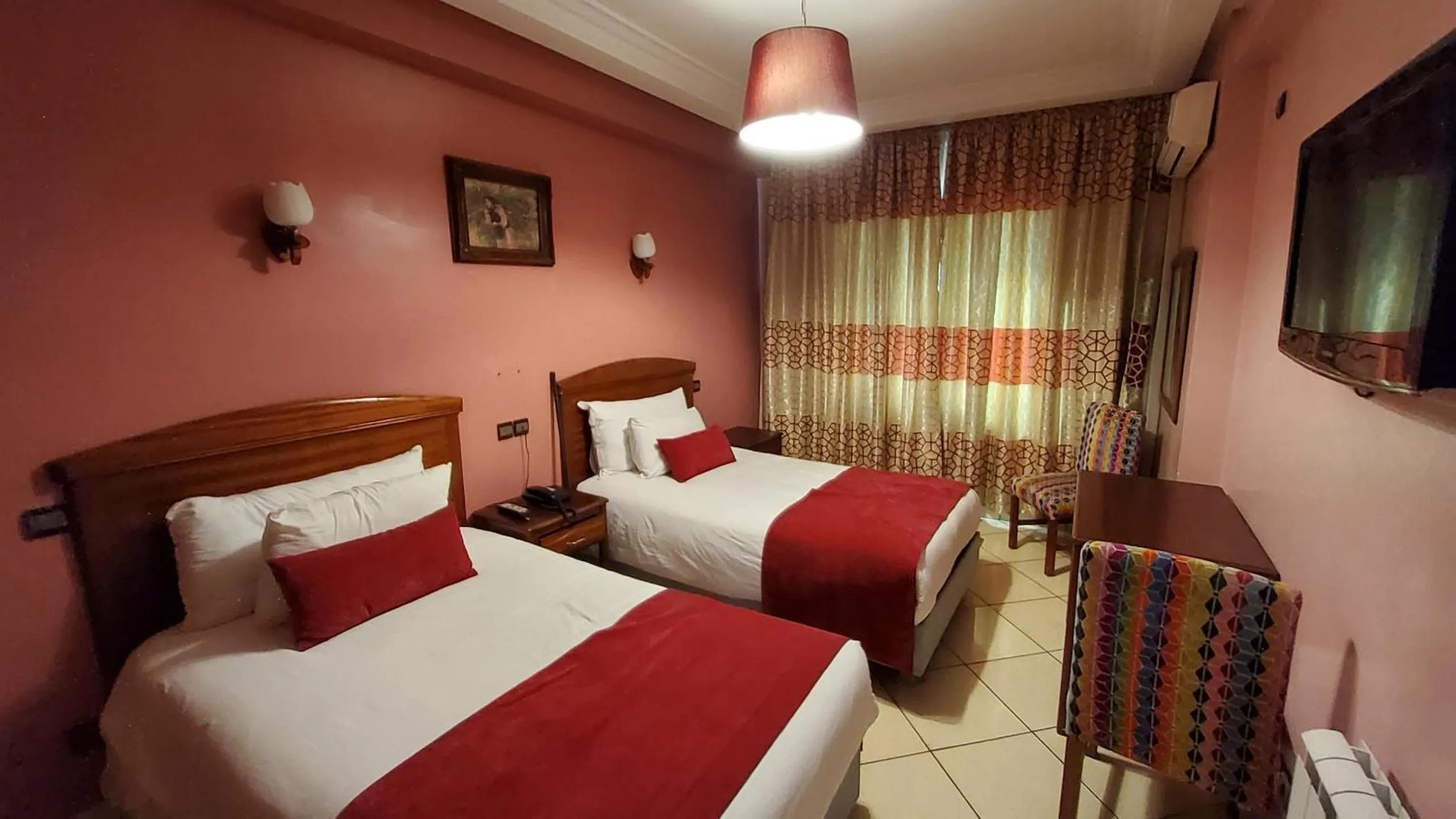 Bed in Hôtel Amouday